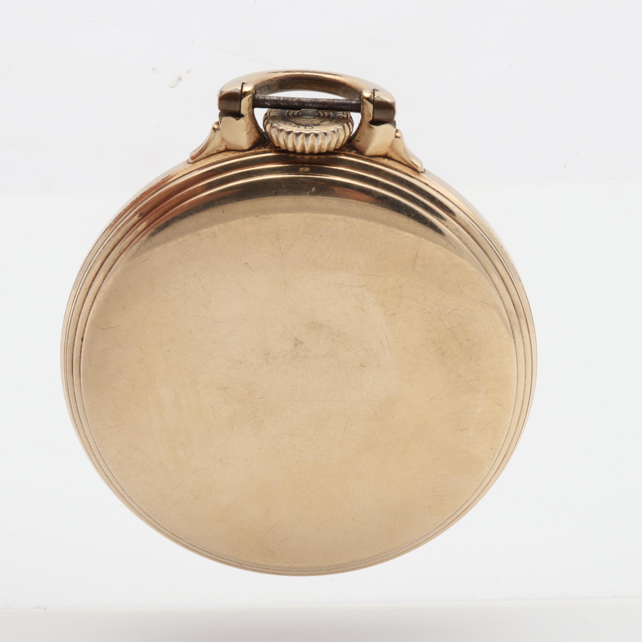 Hamilton Railway Special 10K Wadsworth GoldFilled Case Pocket Watch EBTH