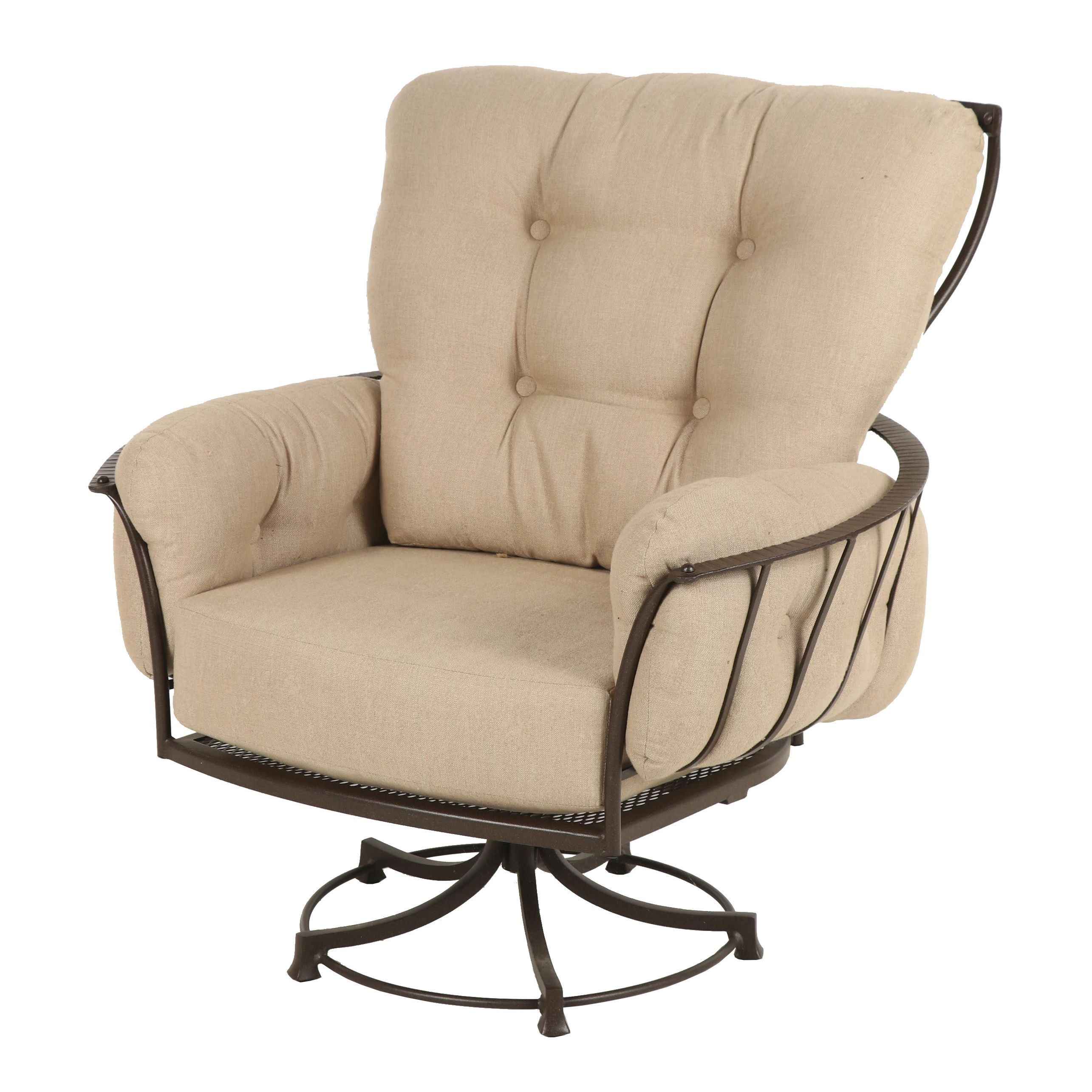 Ow Lee Monterra Swivel Patio Chair Ebth