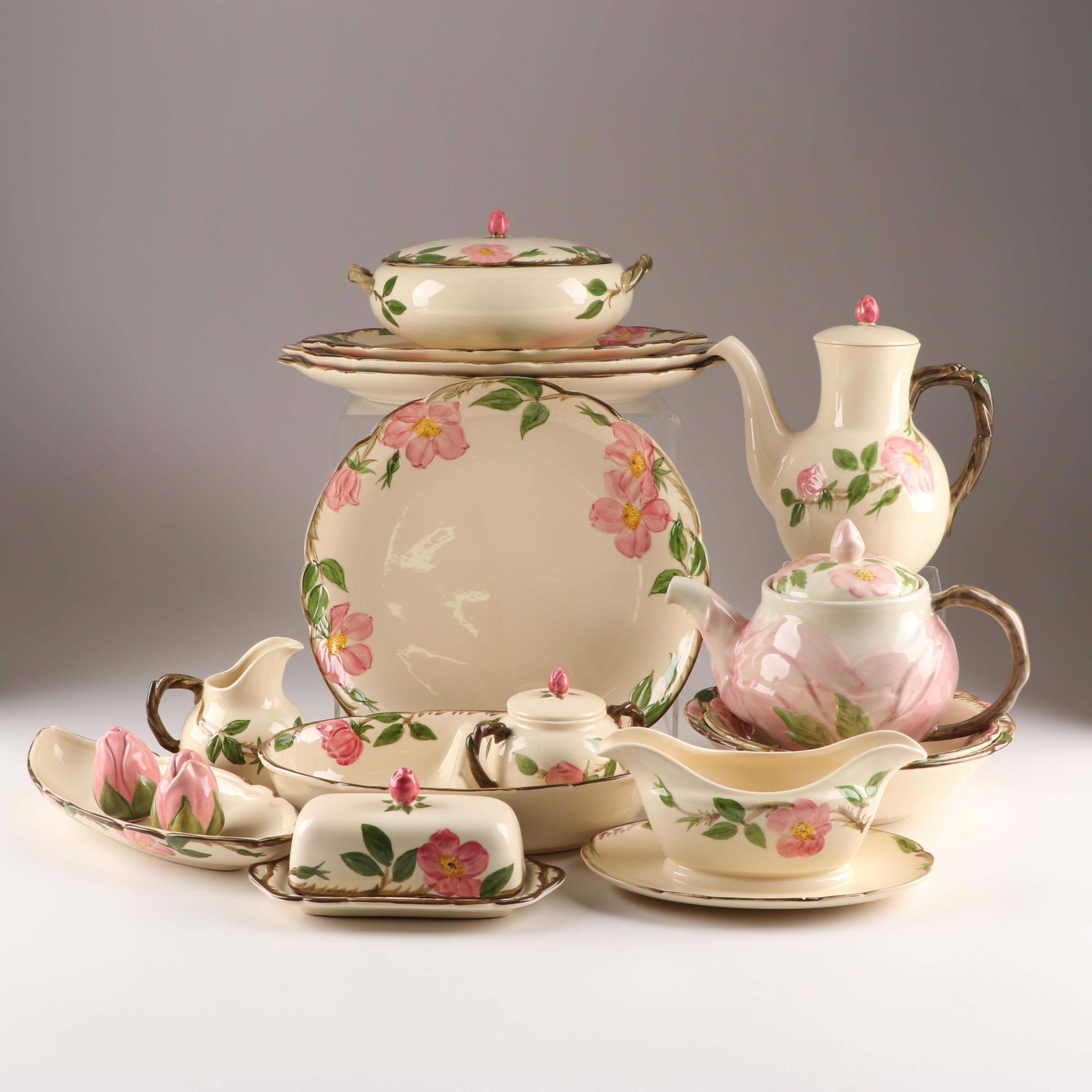 Franciscan "Desert Rose" American Earthenware Serving Pieces EBTH