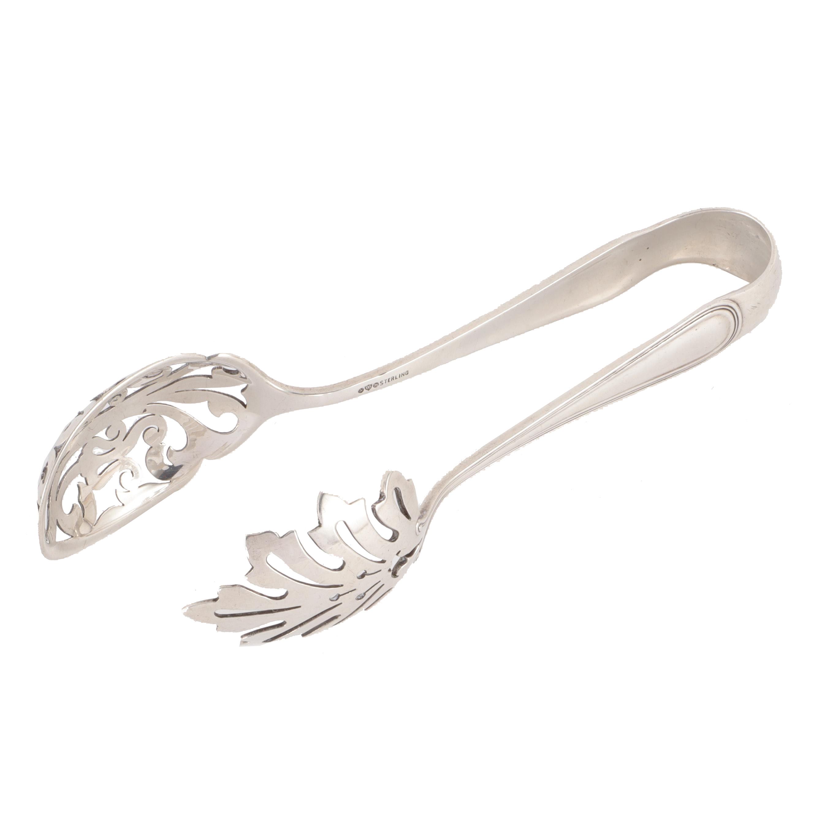 Watson Co. "Putnam" Sterling Silver Ice Tongs EBTH