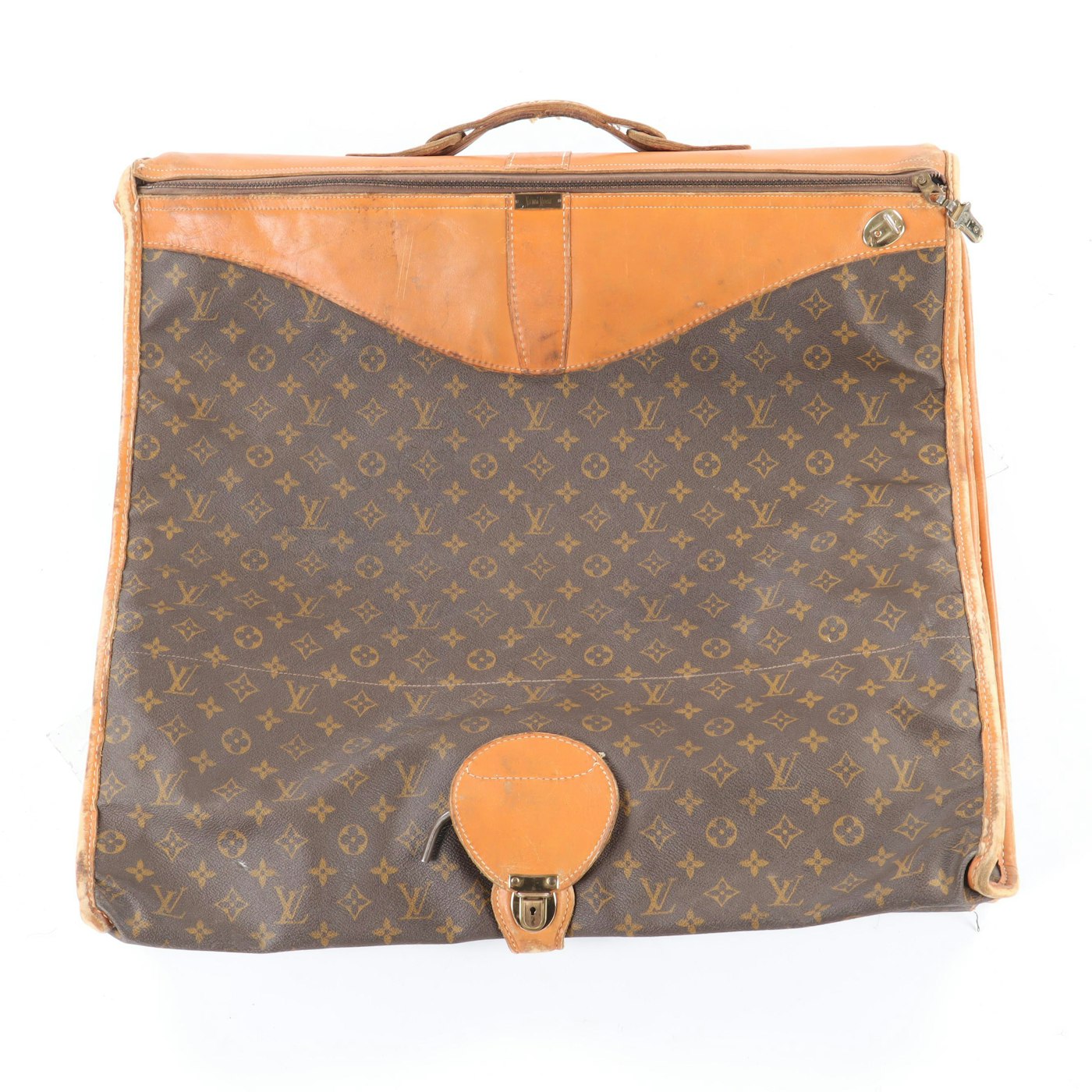 The French Co. Louis Vuitton Monogram Canvas and Leather Garment Bag, 1980s | EBTH