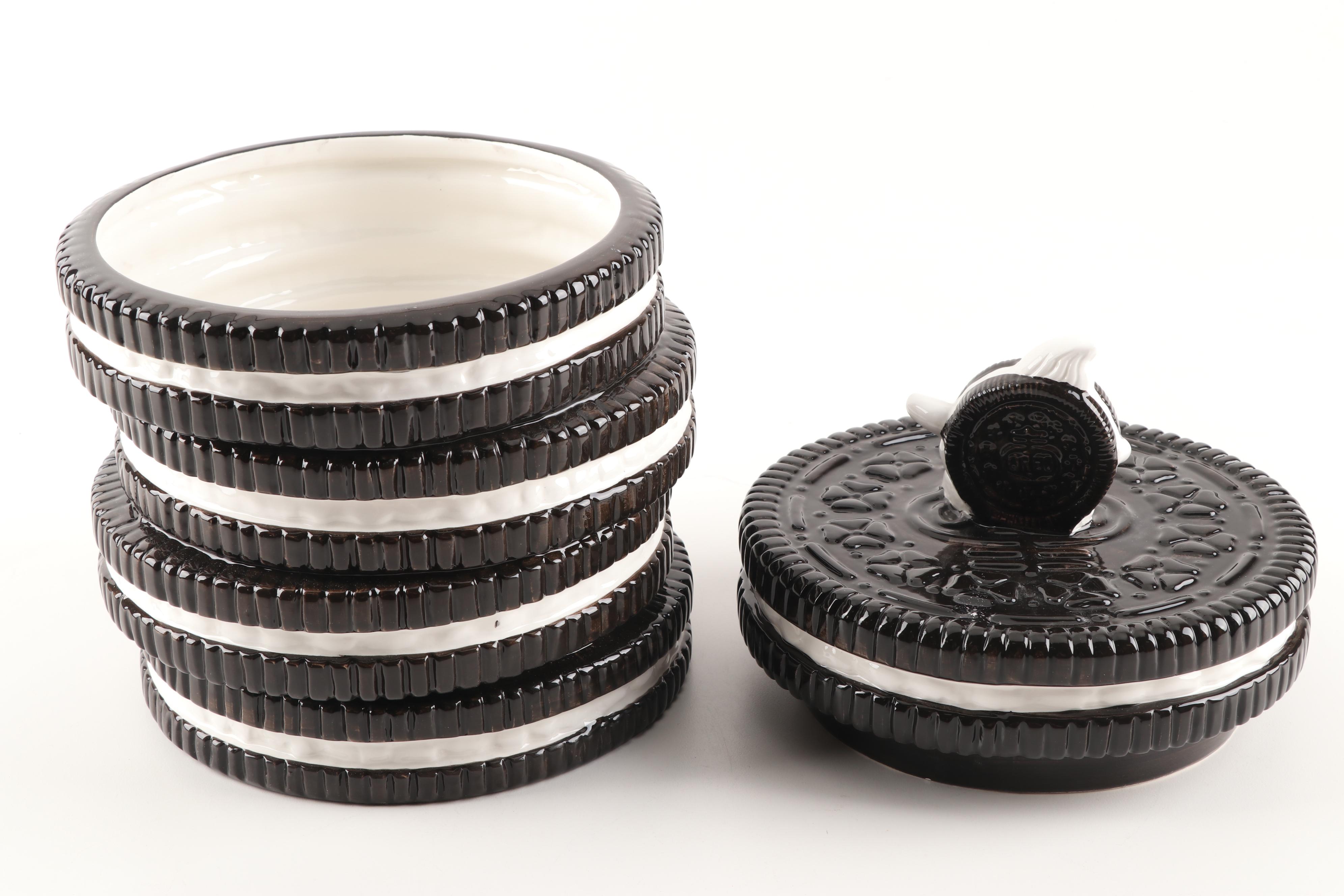 The Nabisco Classics Collection Ceramic Oreo Cookie Jar EBTH