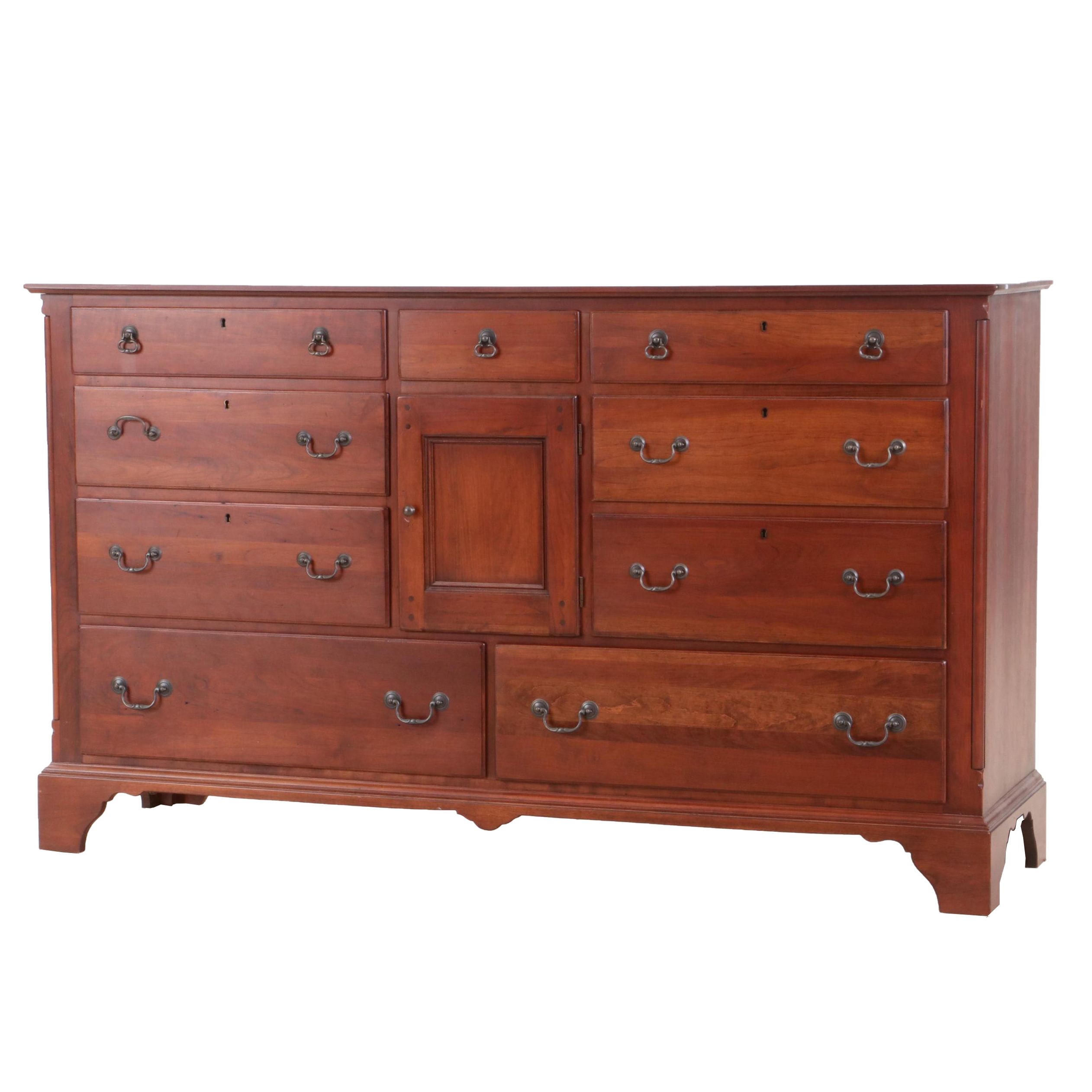 Bob Timberlake For Lexington Chippendale Style Cherrywood Triple