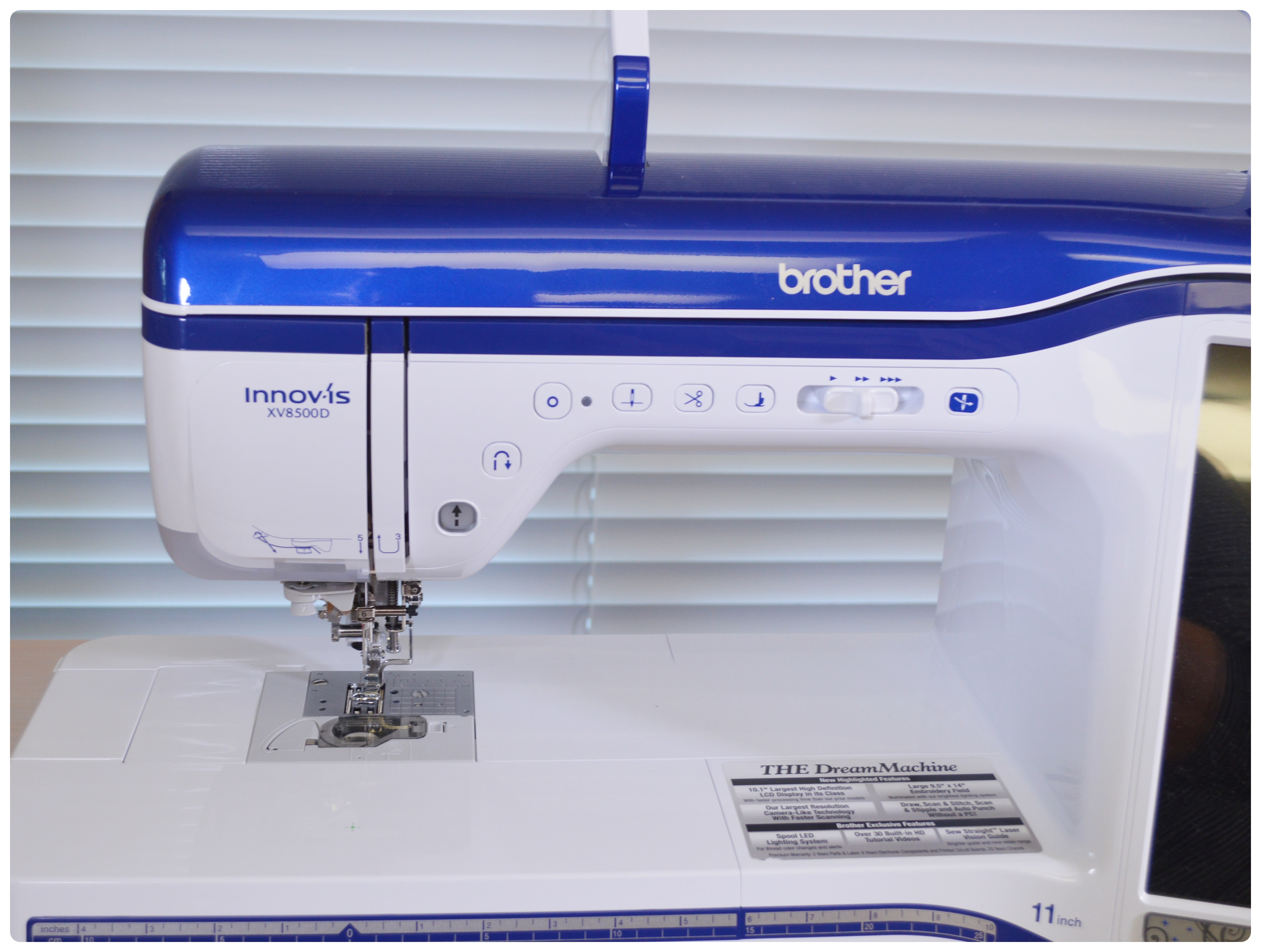 Brother The Dream Machine® Innovis XV8500D Sewing and Embroidery