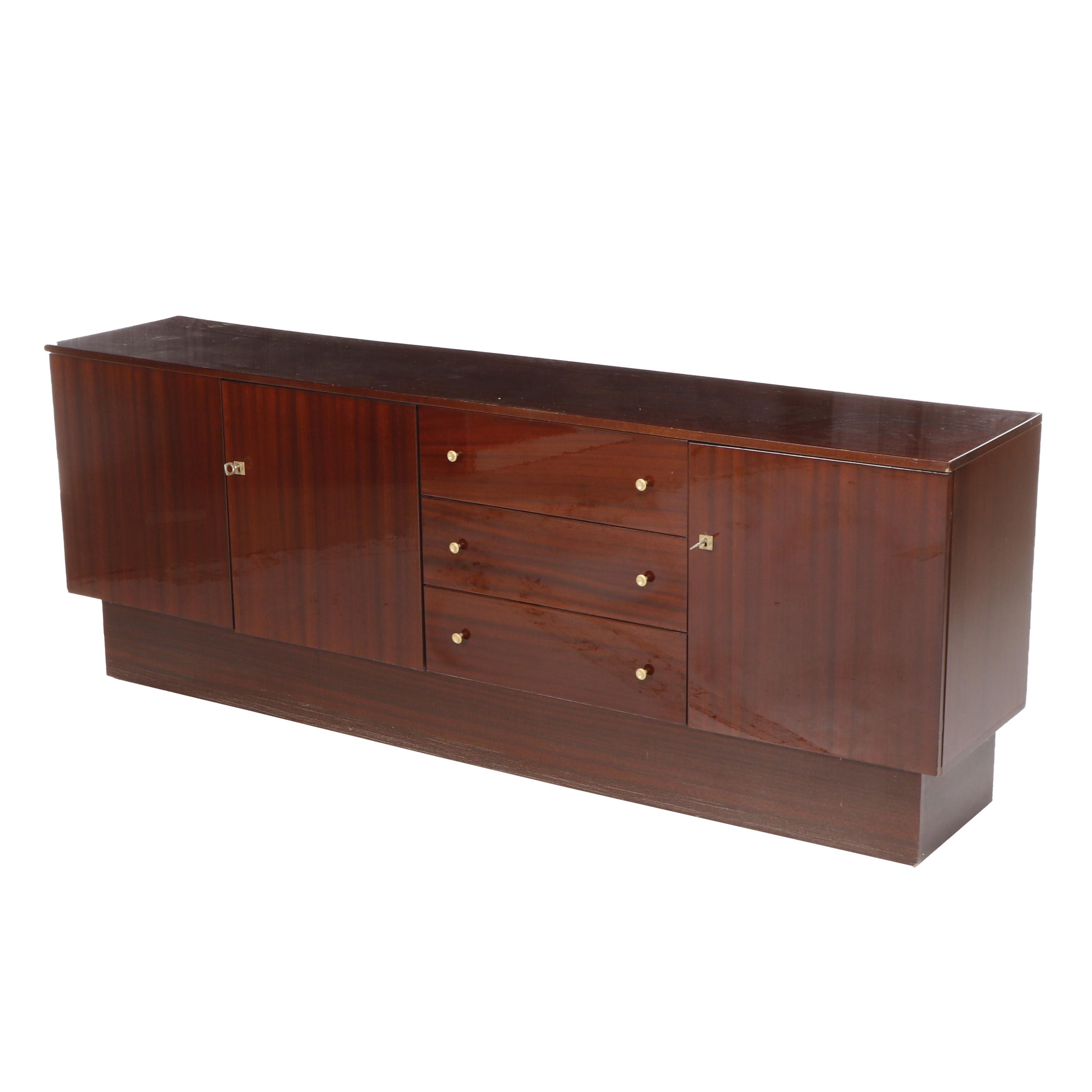 Möbelhaus "Hamburg" Mahogany Sideboard, Mid to Late 20th ...