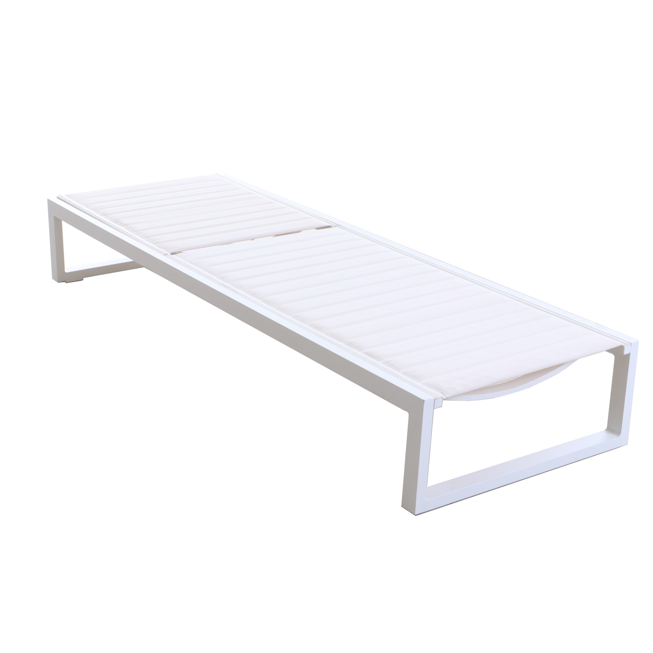 Matthew Hilton for Case "Eos" Chaise Lounge Chairs in White | EBTH