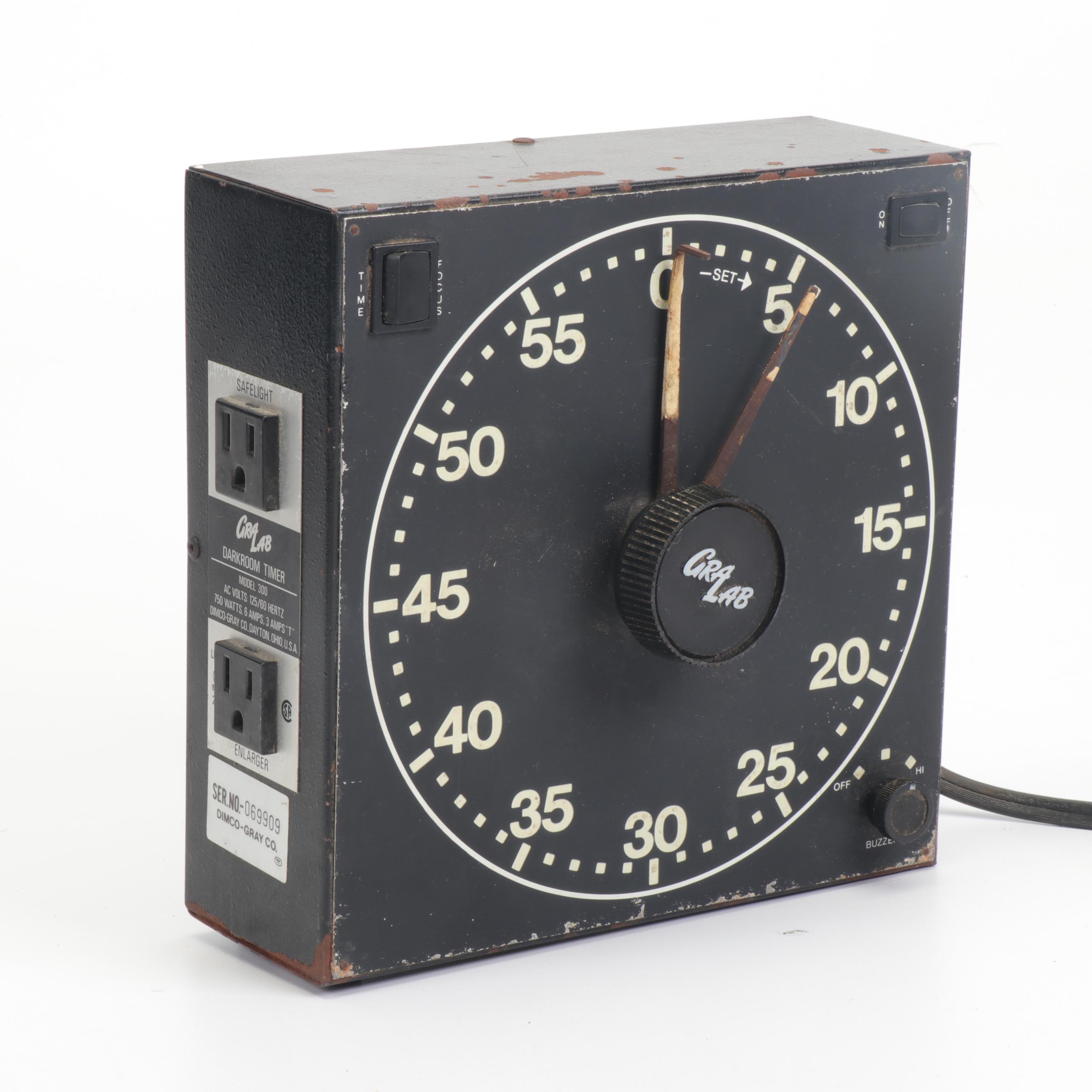 GraLab Model 300, 60 Minute Photography and Darkroom Timer EBTH