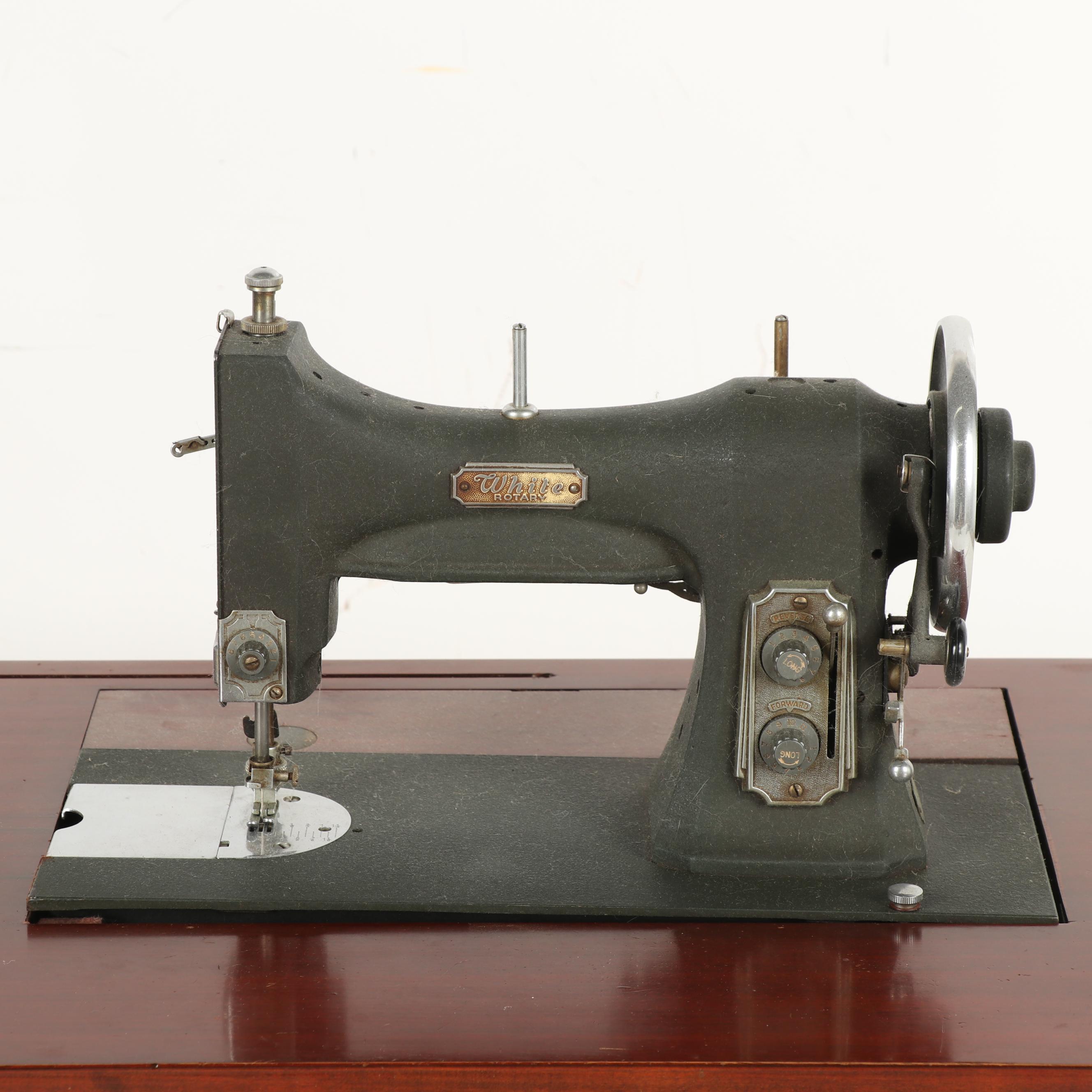 White Rotary Electric Sewing Machine, Mid 20th Century EBTH