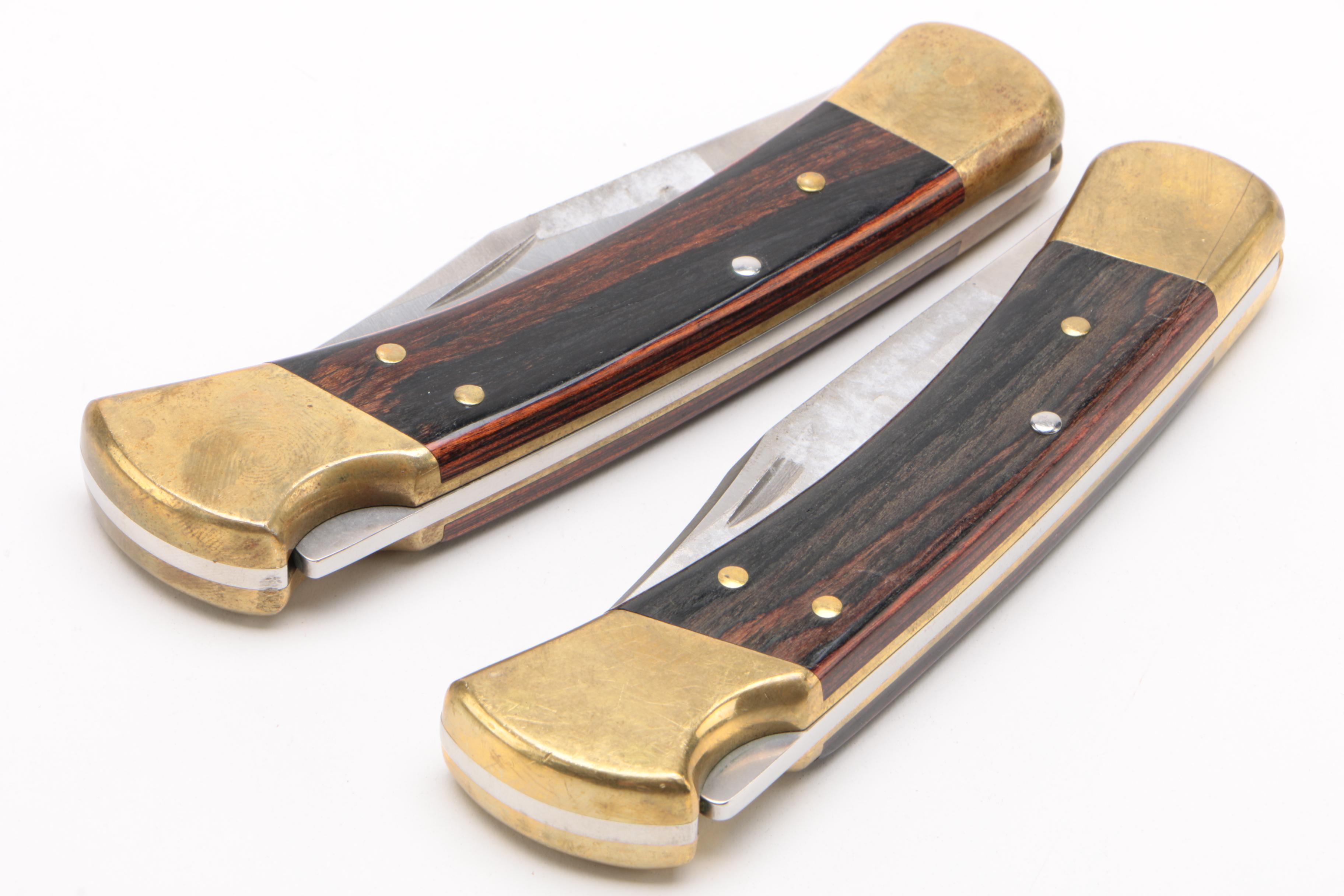 Buck 110 "Hunter" Folding Knives, Contemporary EBTH