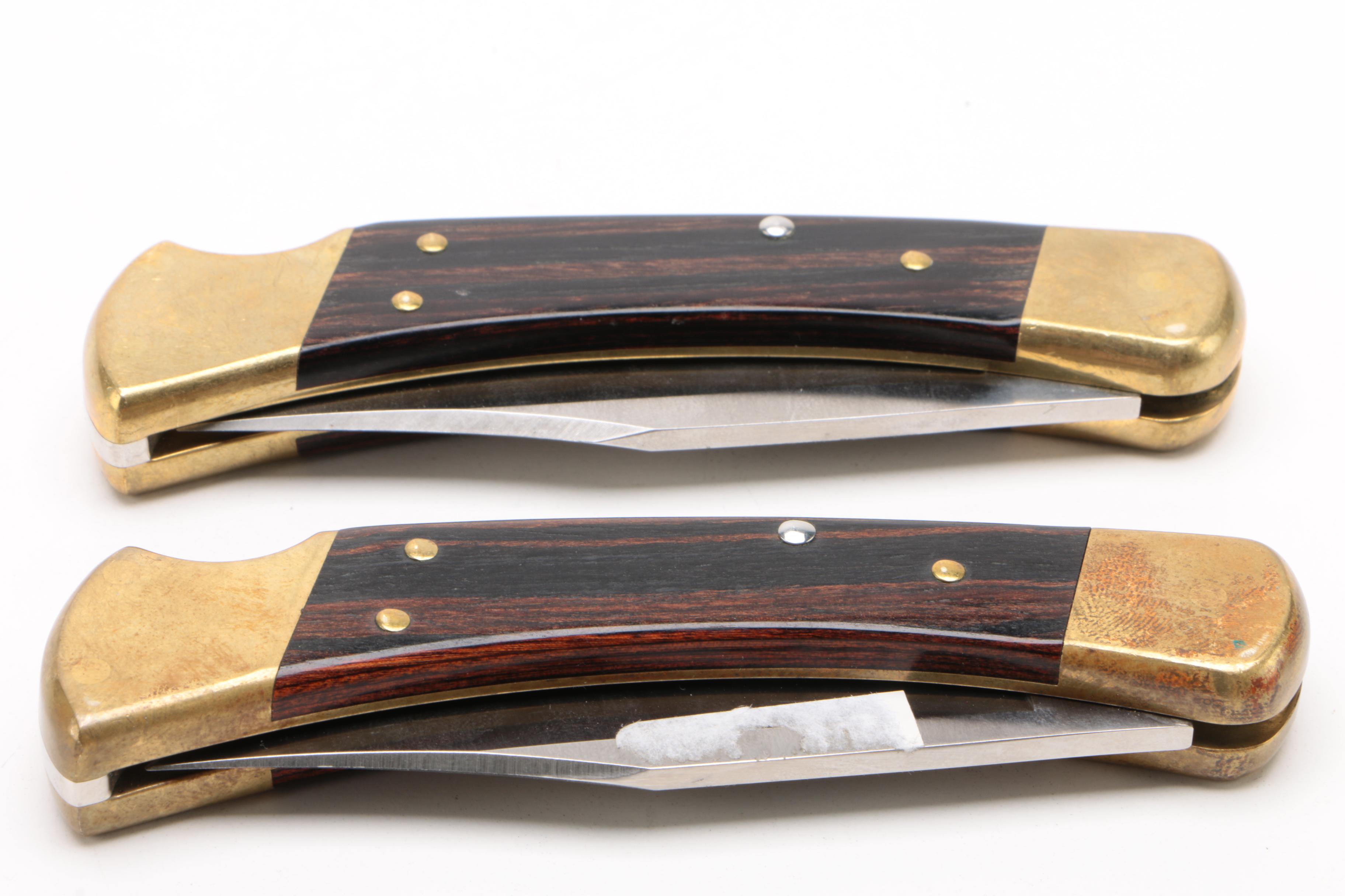 Buck 110 "Hunter" Folding Knives, Contemporary EBTH