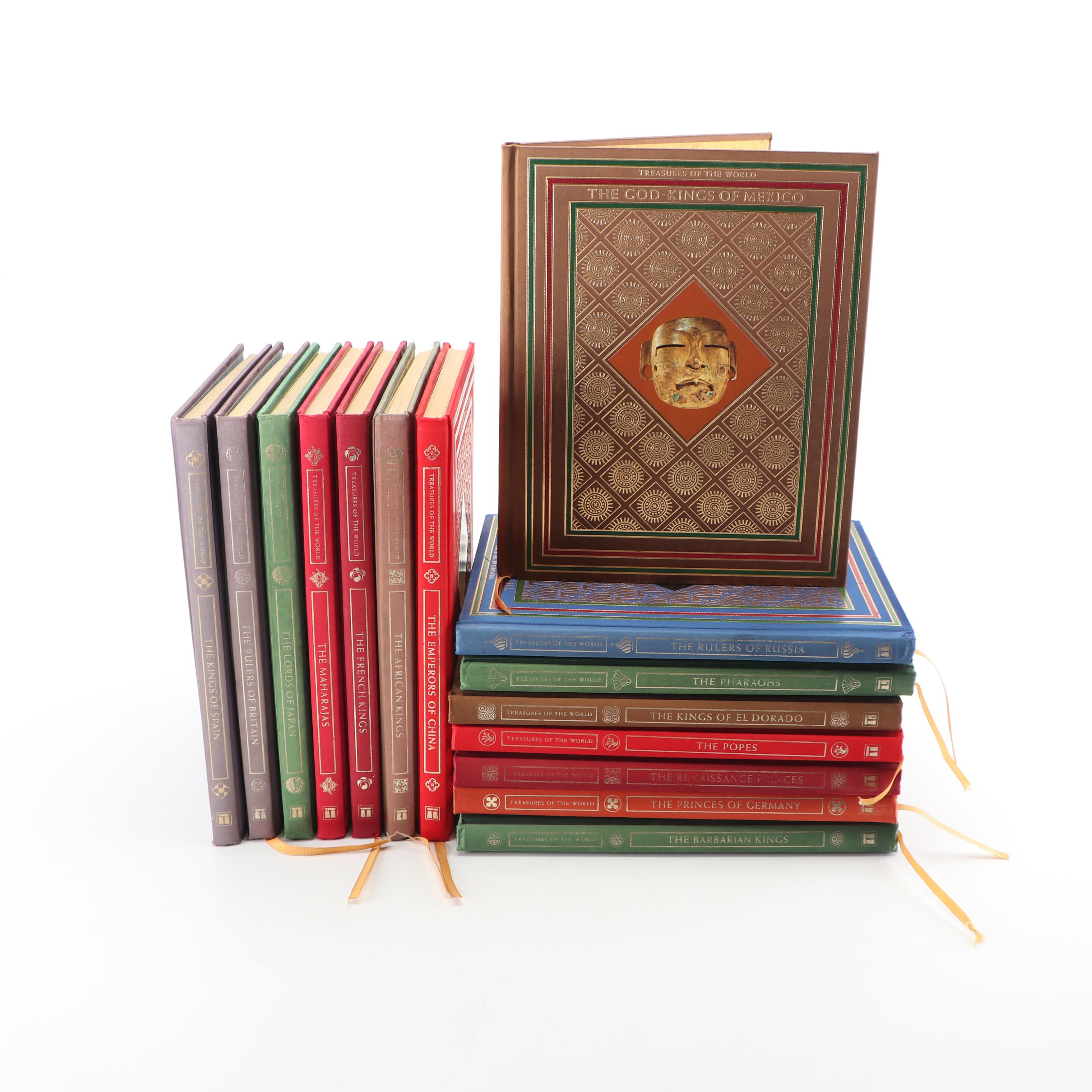 19 Treasures Of The World Books Including The Pharaohs And Others Ebth