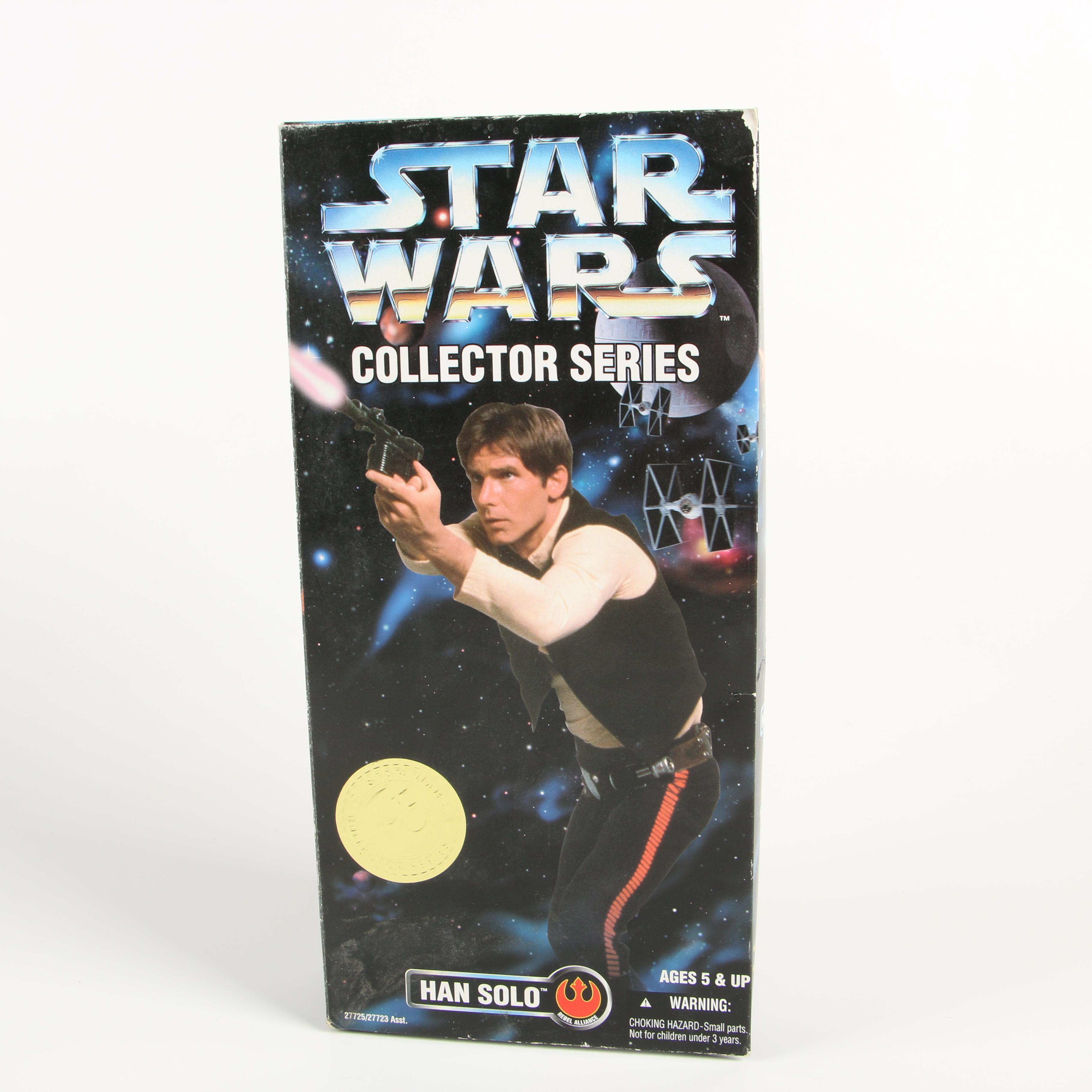 star wars collector series han solo 1996