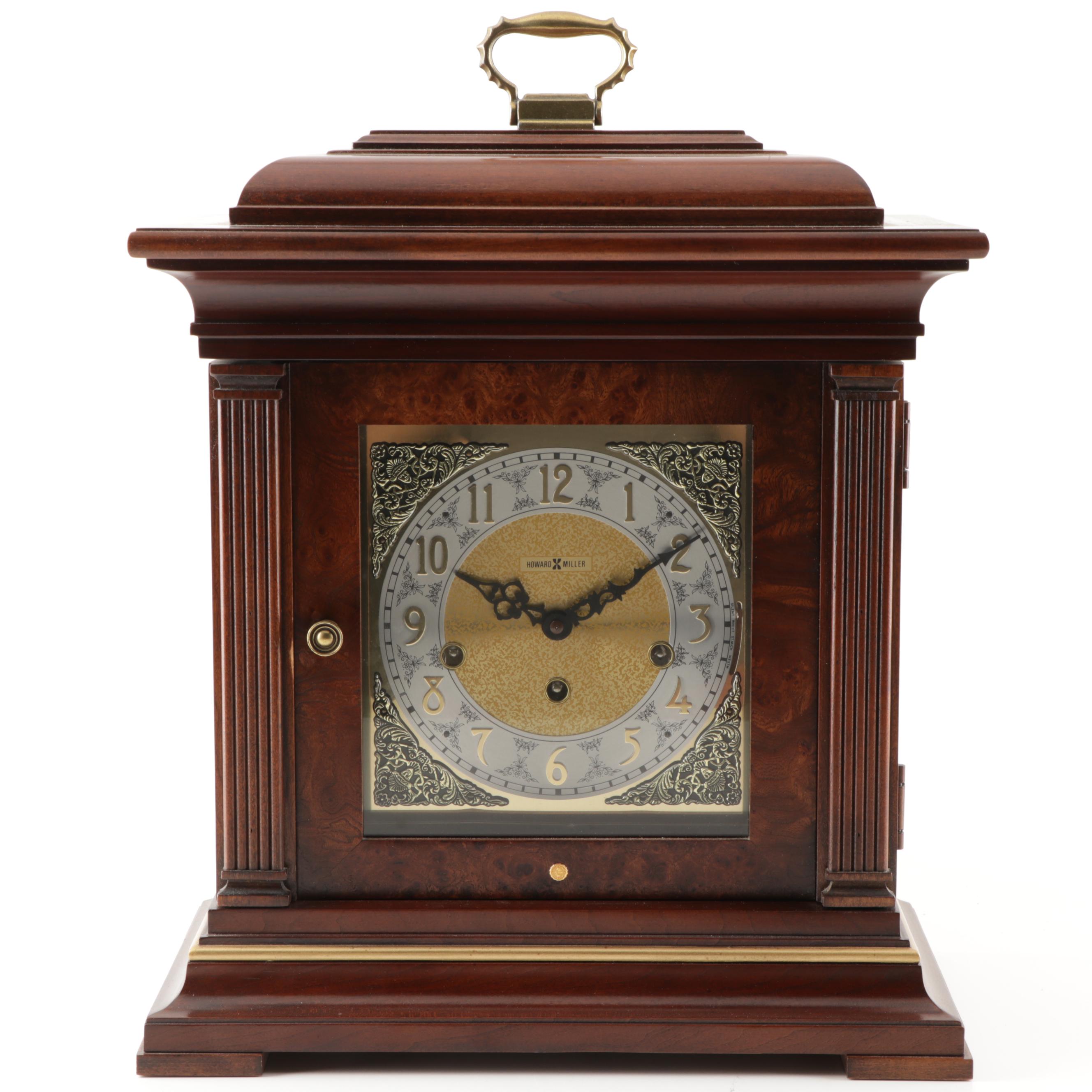 Howard Miller "Thomas Tompion" Windsor Cherry Chiming Mantel Clock