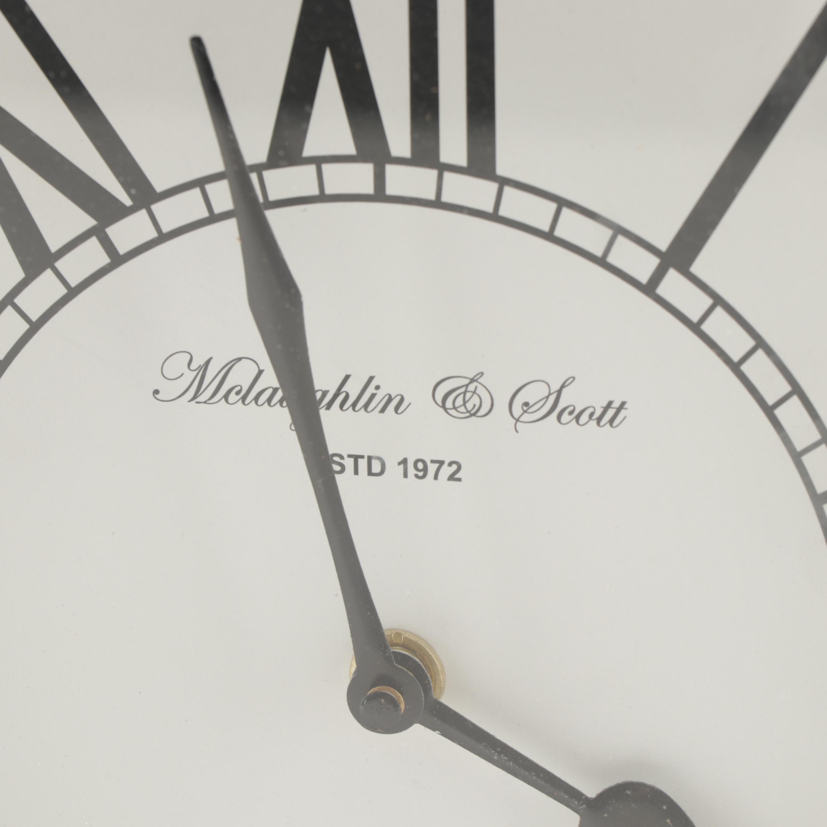 Mclaughlin & Scott Decorative Mantel Clock EBTH