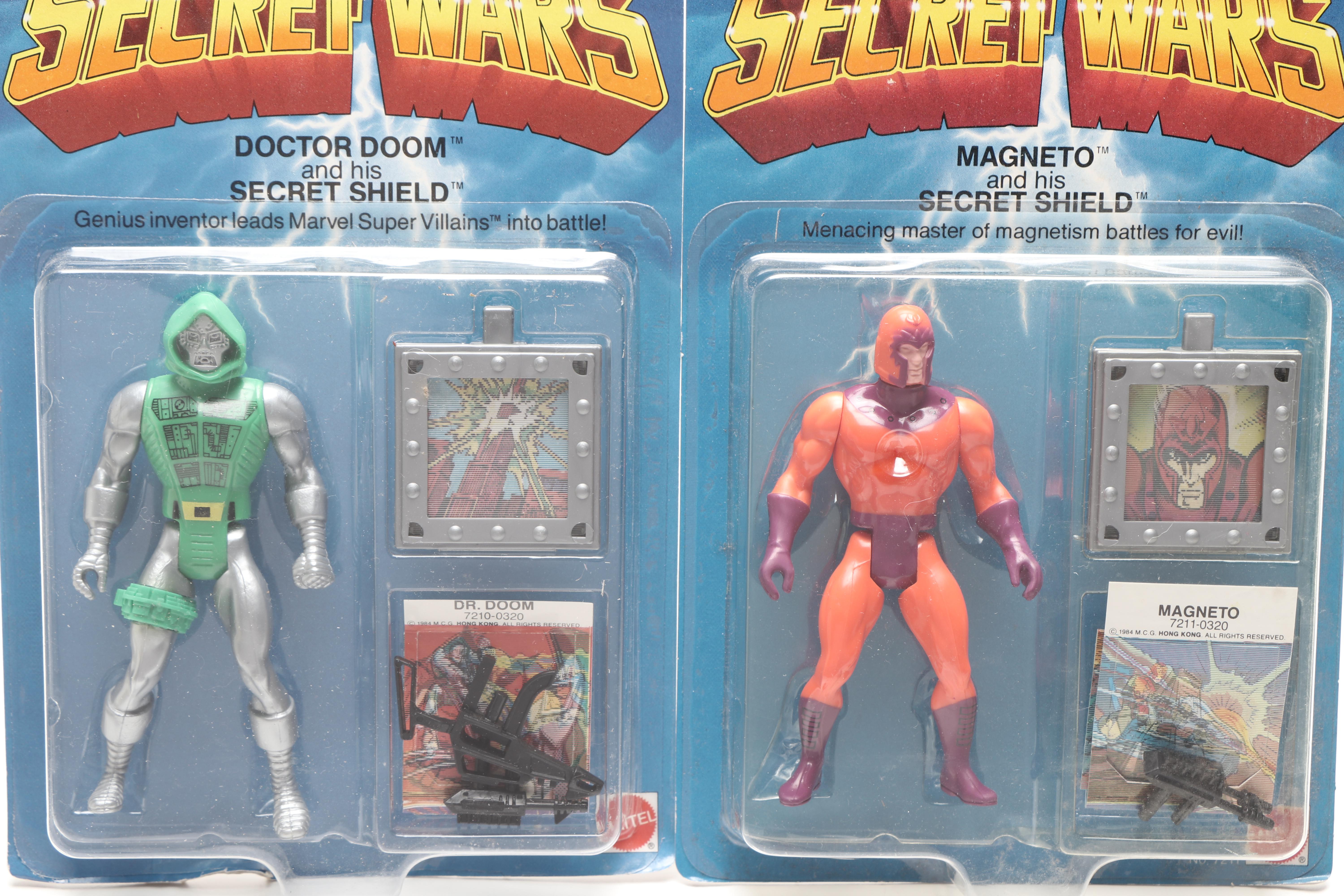 Mattel's Marvel Super Heroes "Secret Wars" Action Figures, Circa 1980s