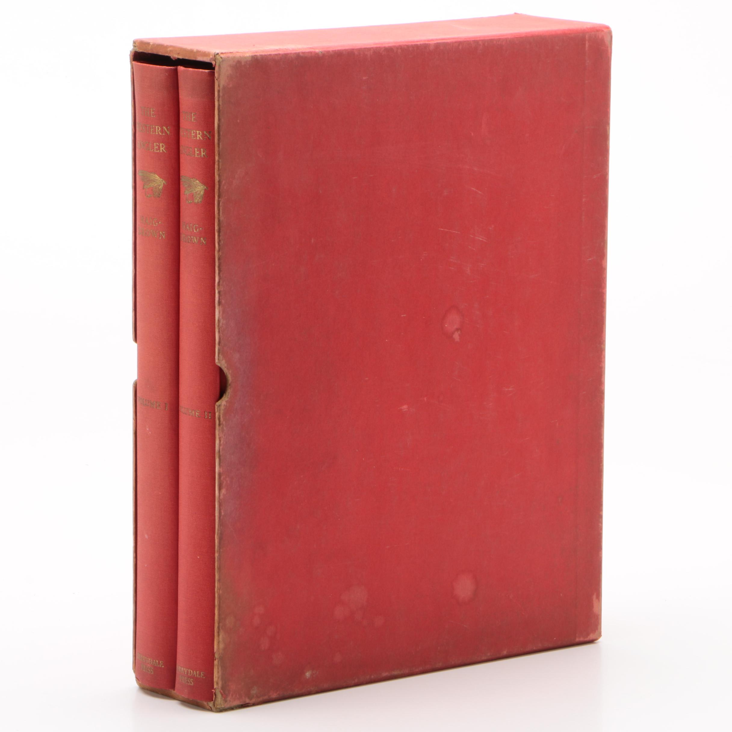 1939 Derrydale Press "The Western Angler" by Roderick L. HaigBrown EBTH
