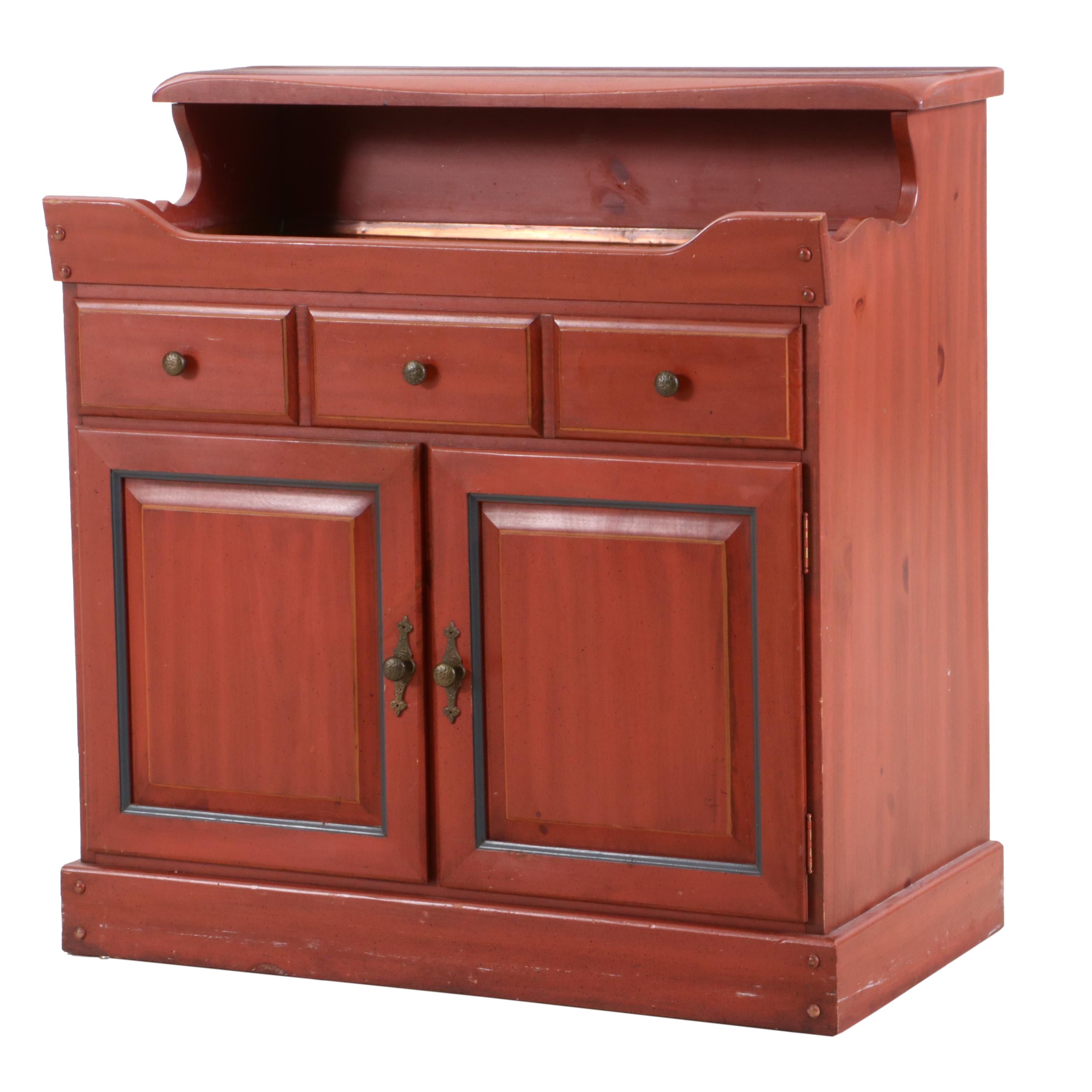 Scheirich Hoosier Style Kitchen Cabinet  EBTH