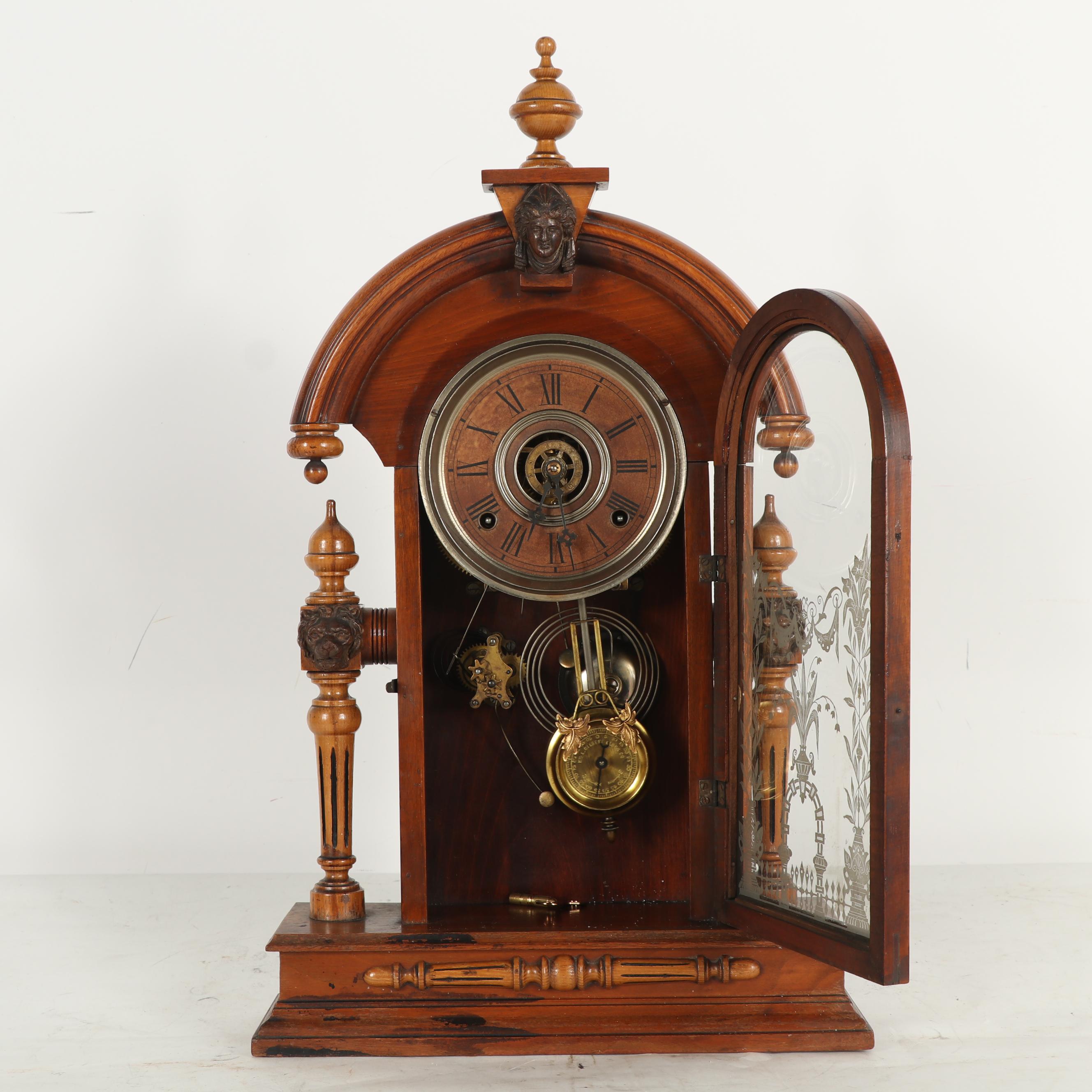Wm. L. Gilbert "Jupiter" Mantel Clock, Late 19th Century EBTH