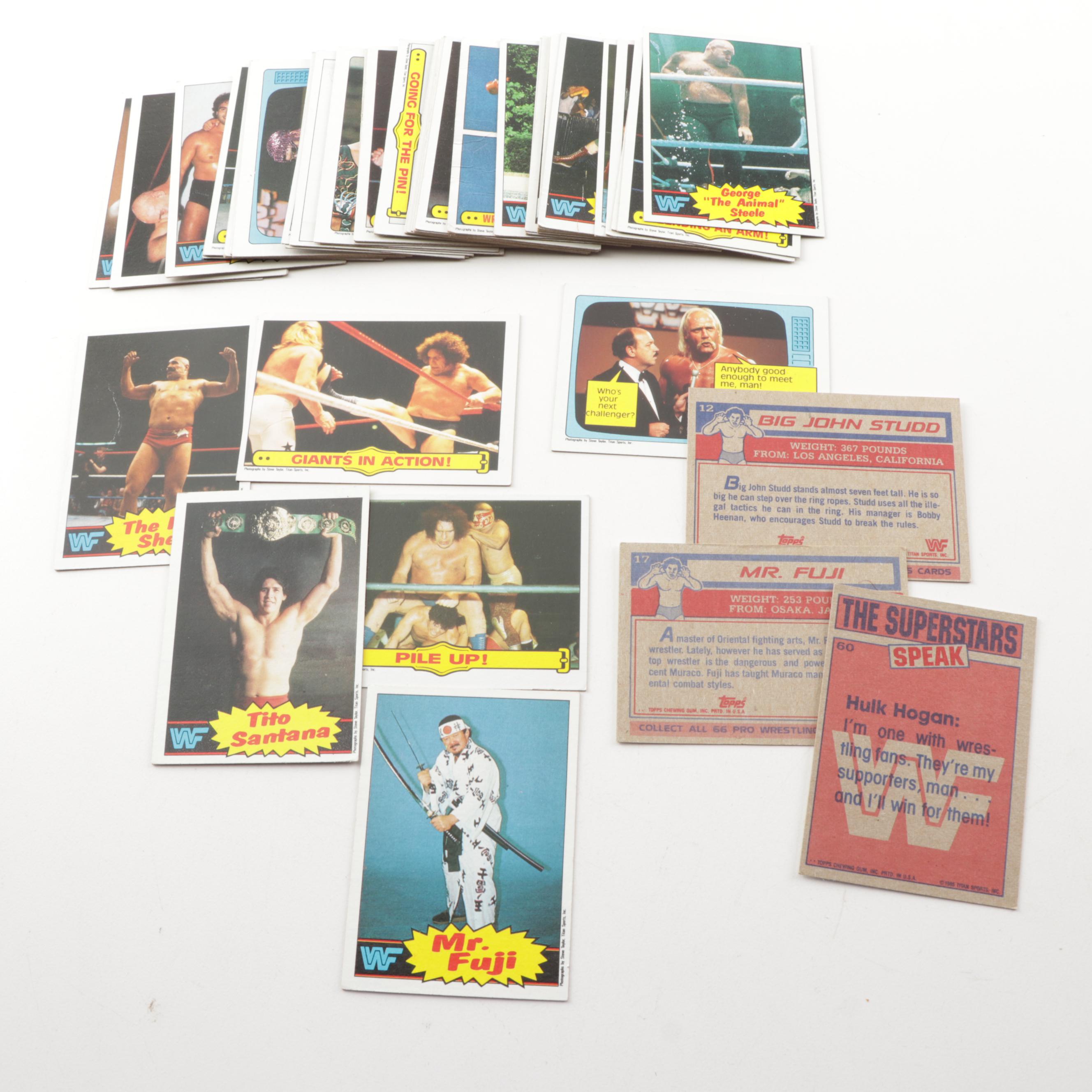 Trading Cards With Mork Mindy Star Wars Super Heros ET And 