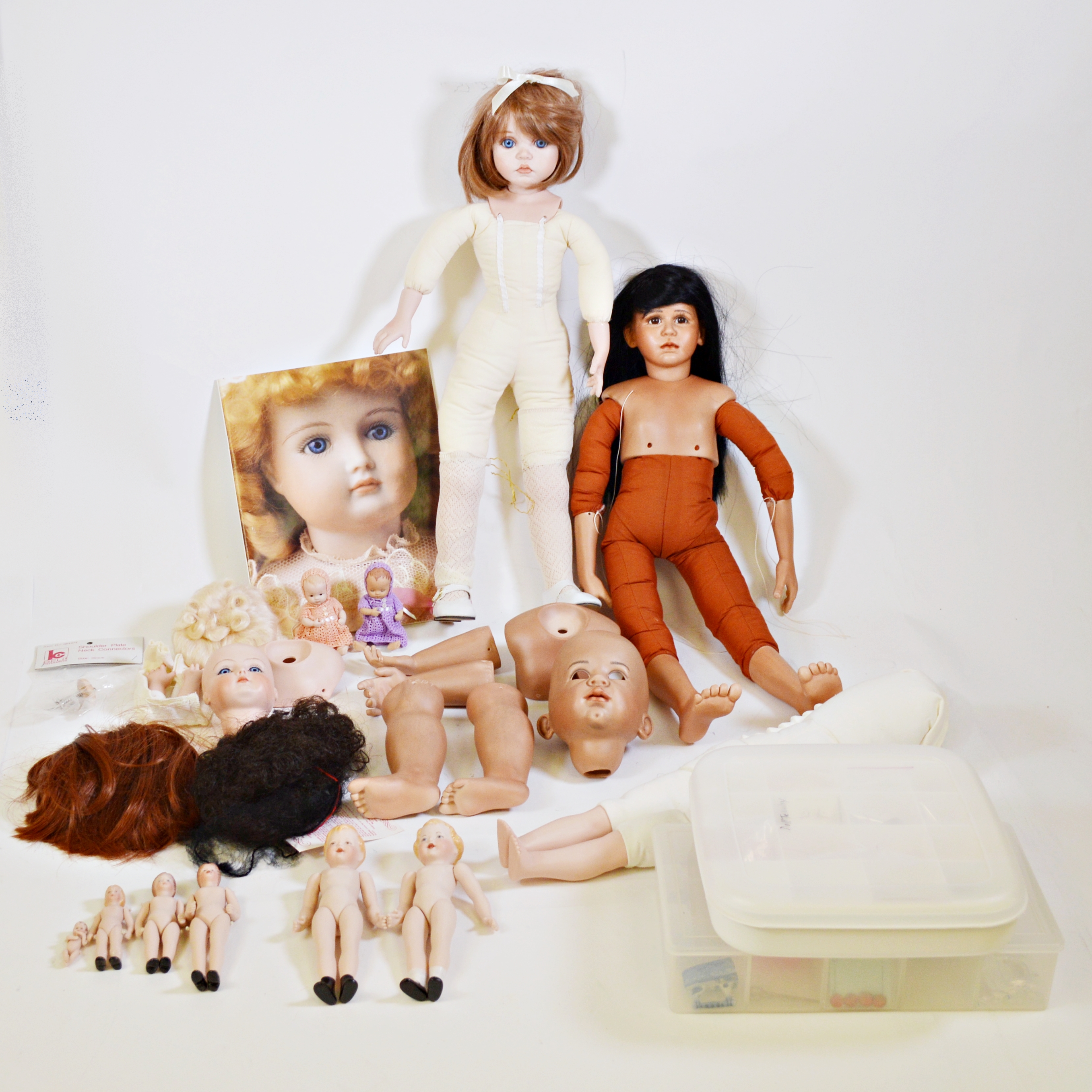 bell ceramics dolls