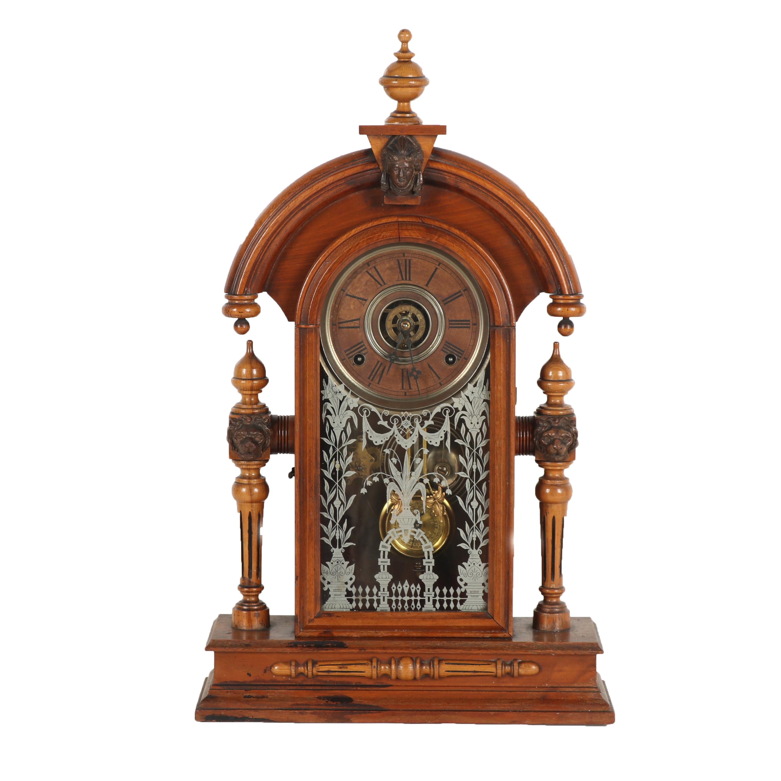 Wm. L. Gilbert "Jupiter" Mantel Clock, Late 19th Century EBTH