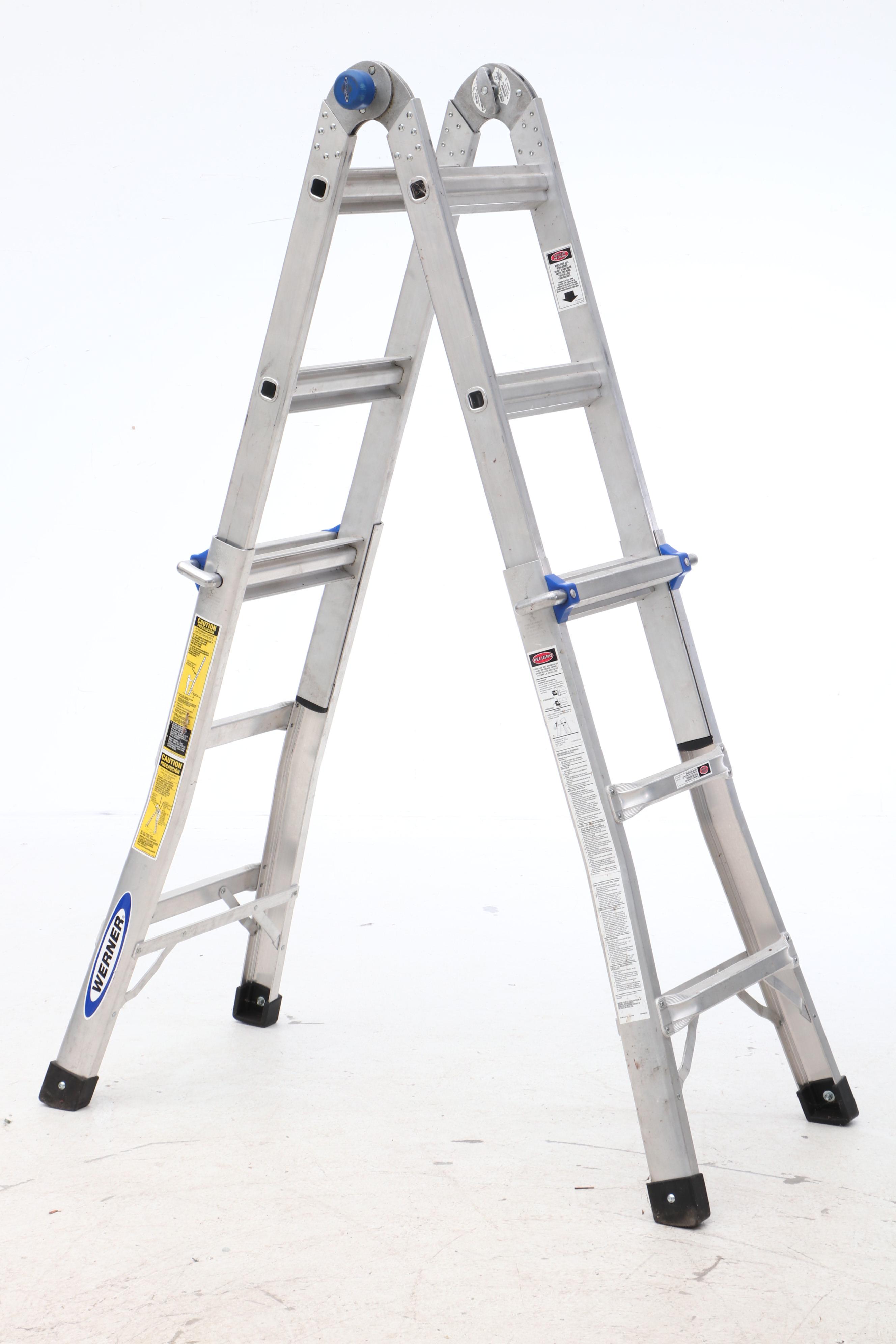 Werner Telescoping 13.0 Foot Multiladder EBTH