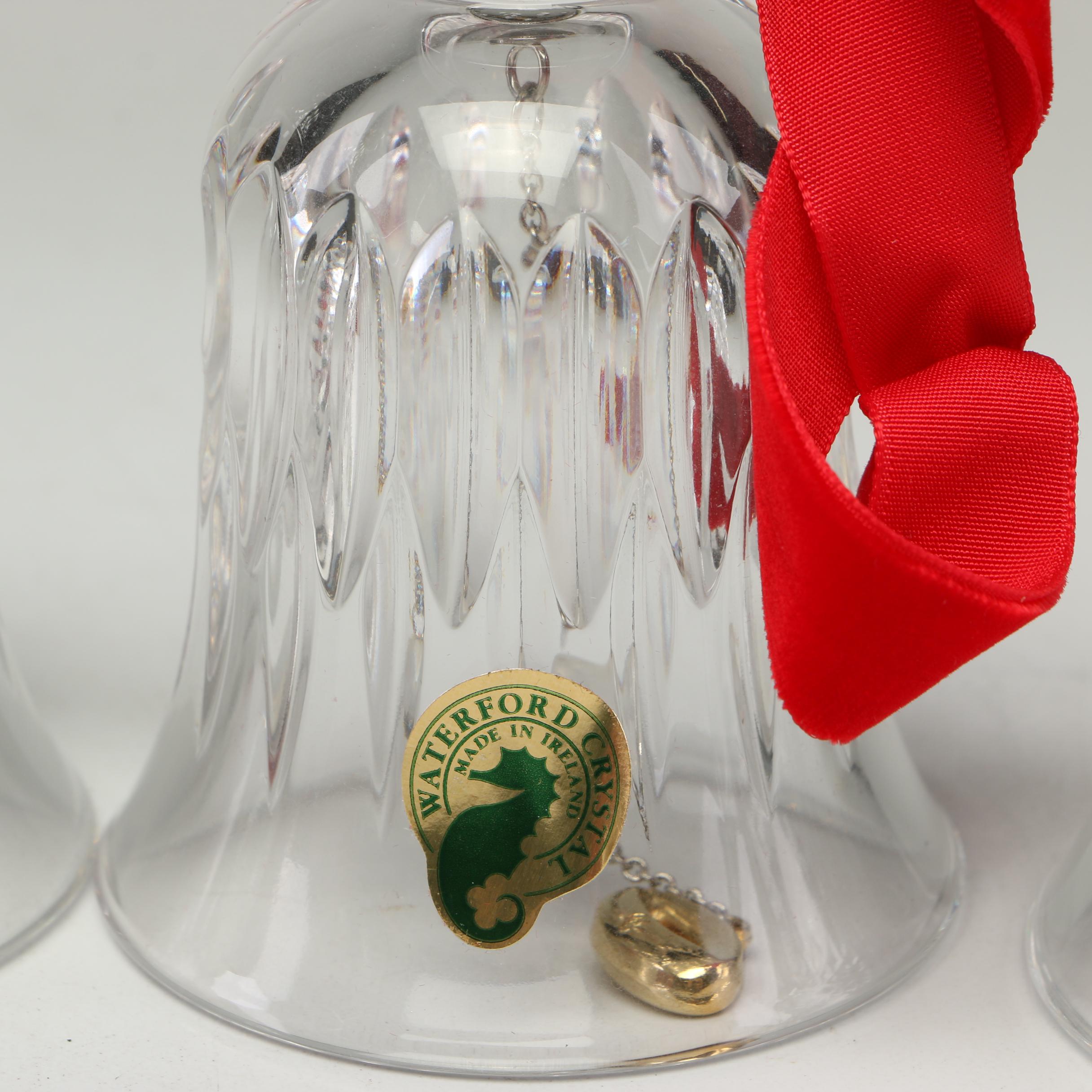 Waterford Crystal "Twelve Days of Christmas" Bells EBTH