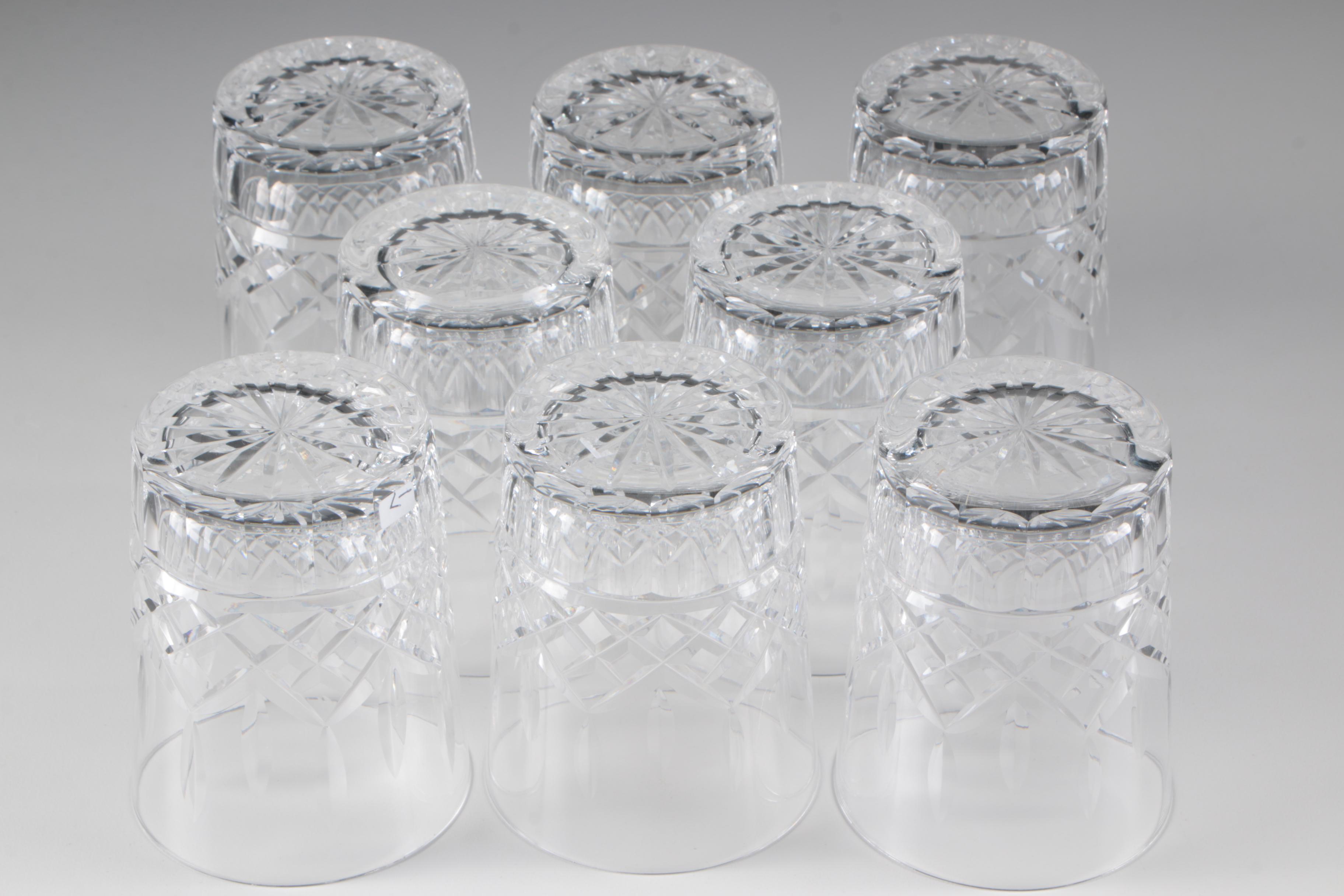 Waterford Crystal "Lismore" Double Old Fashioned Glasses ...