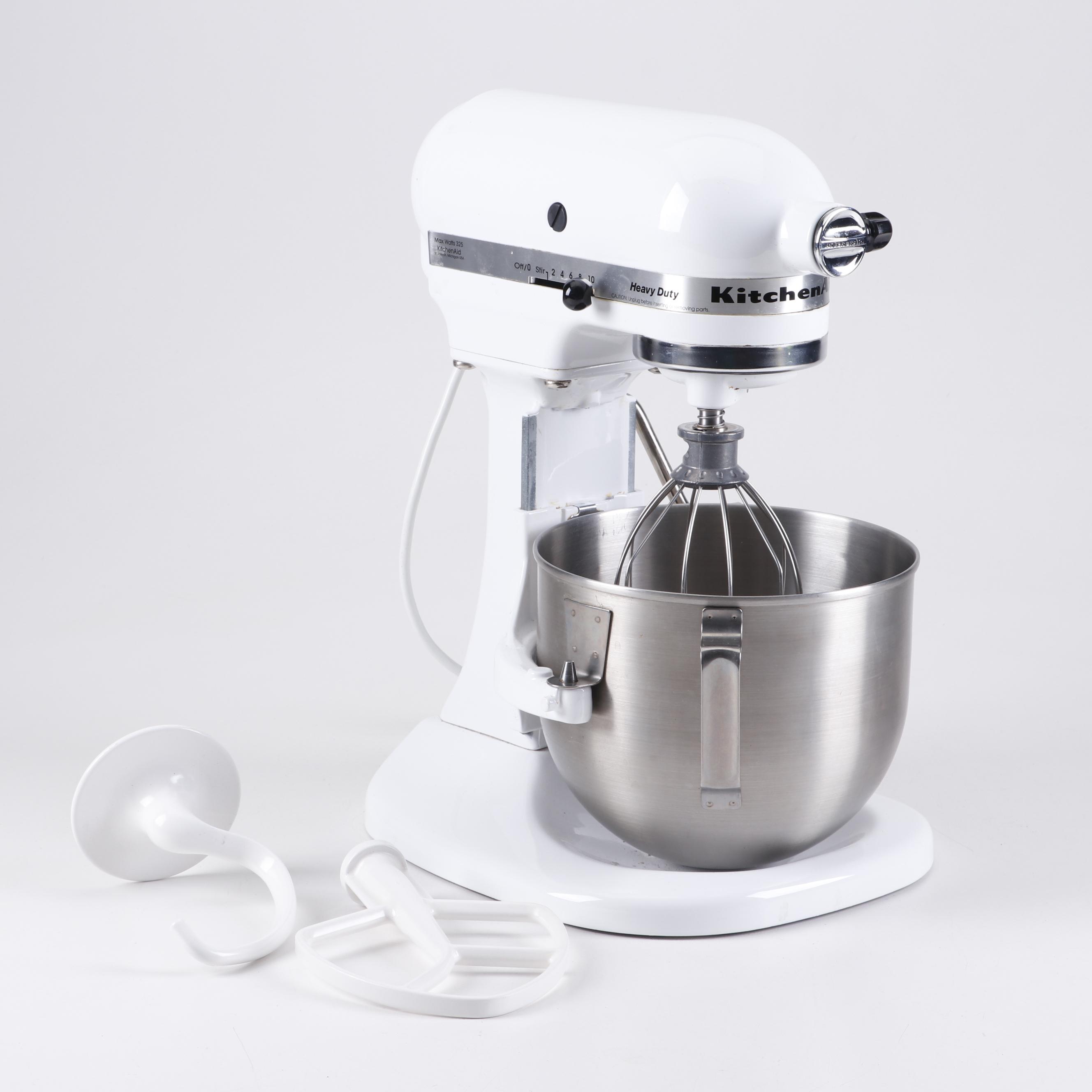 KitchenAid Heavy Duty Standing Mixer with Accessories | EBTH