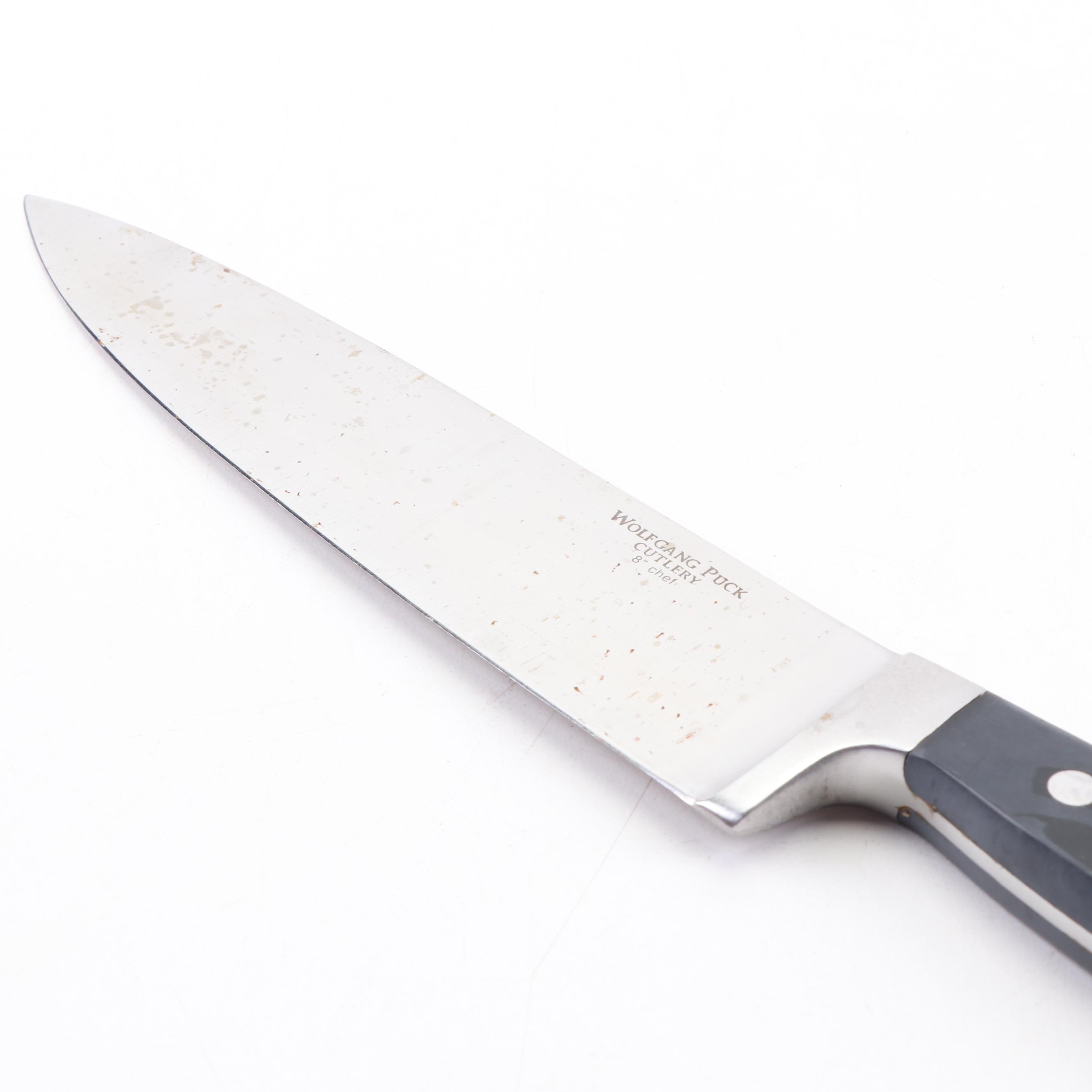 Wolfgang Puck Kitchen Knives and Knife Block EBTH