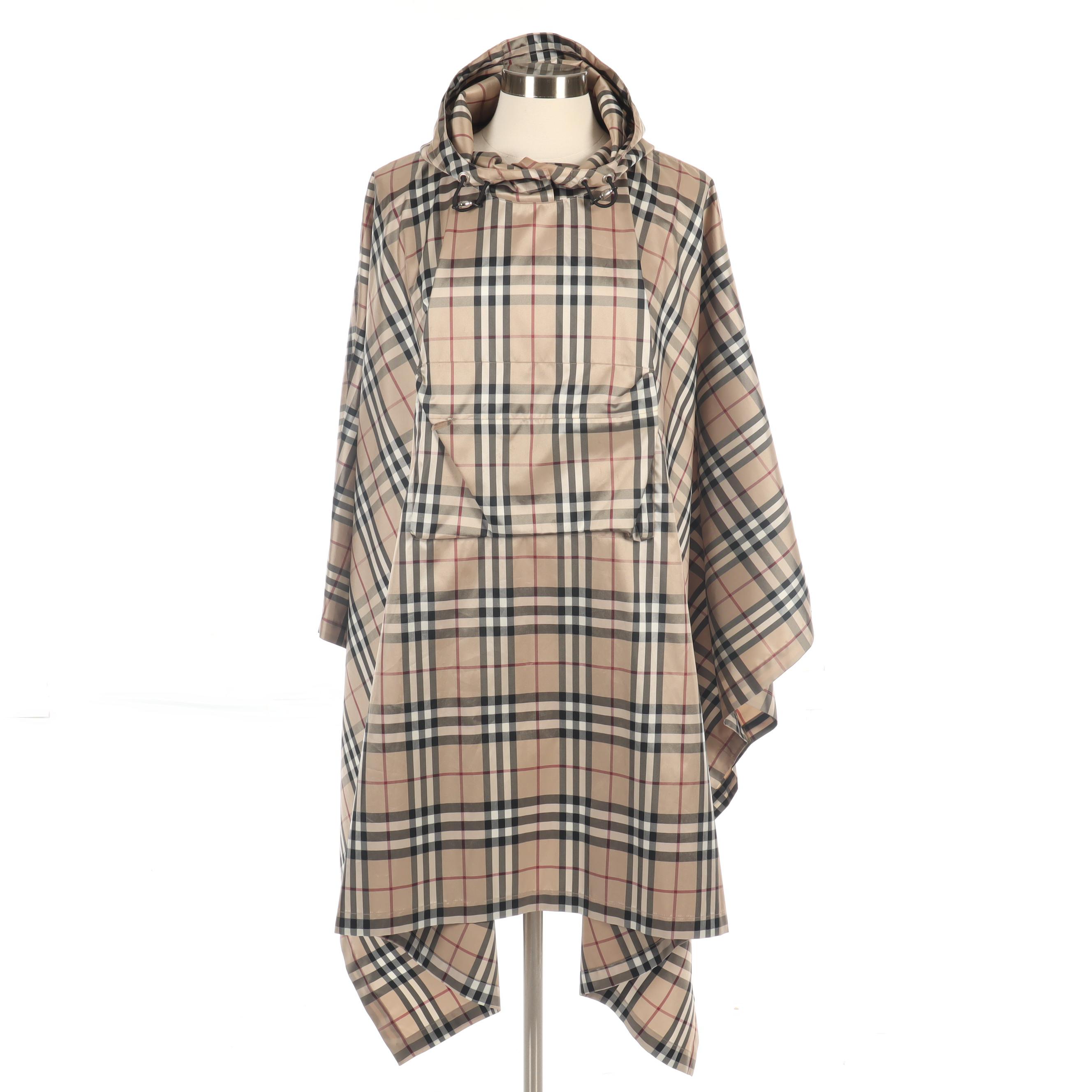 burberry rain cape