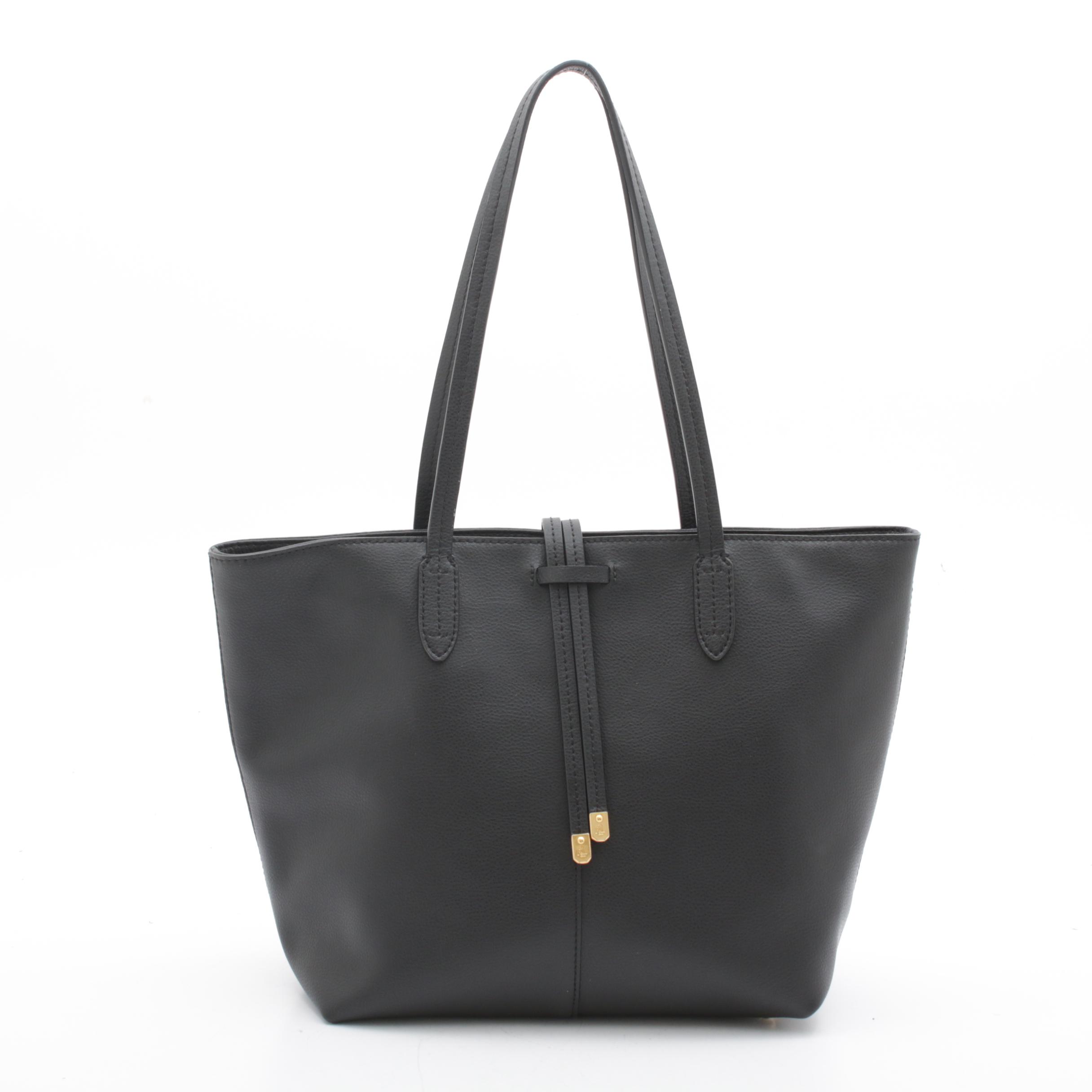 Ralph Lauren Black Satchel Purse