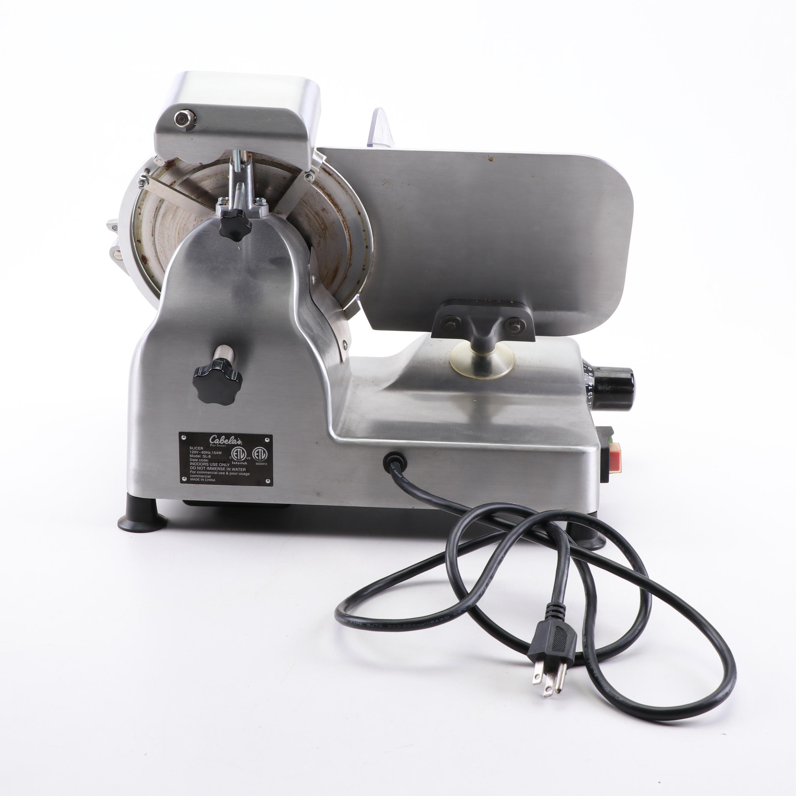 Cabela's Pro Series Meat Slicer SL8 EBTH