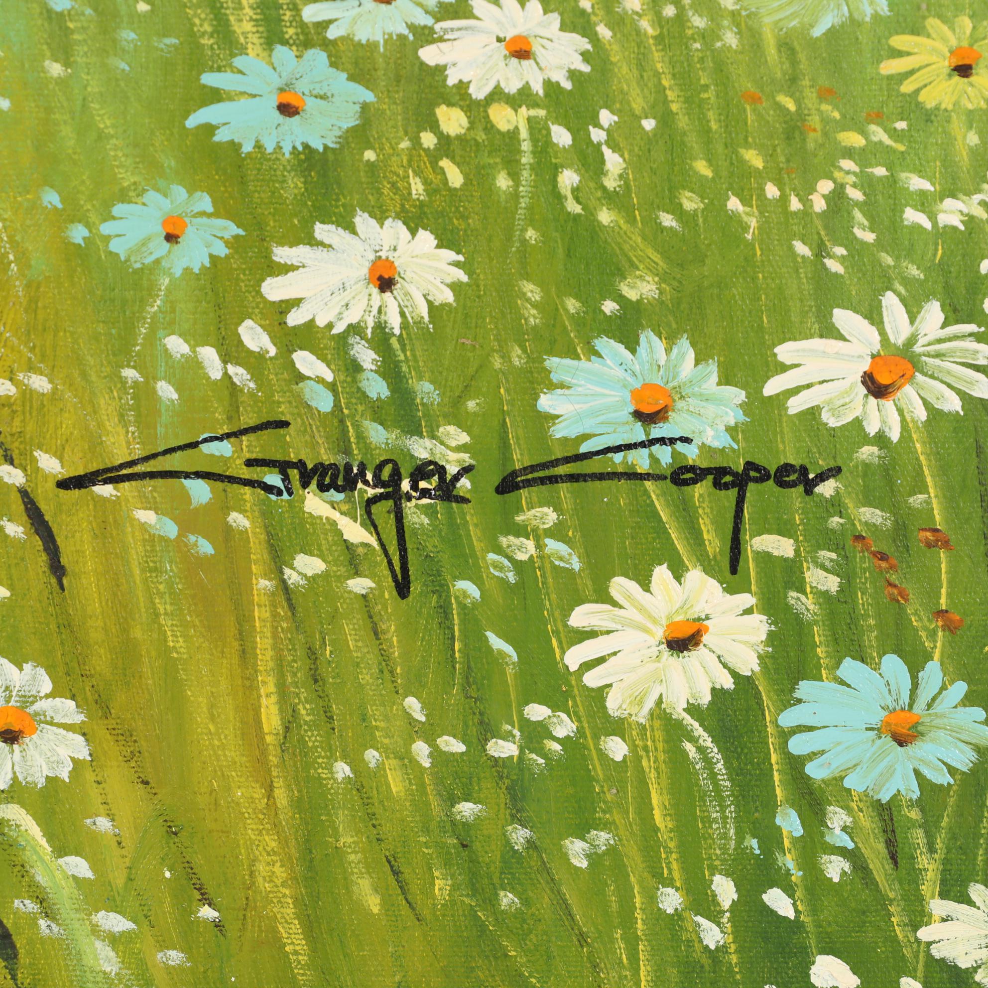 Granger Cooper Idyllic Landscape Oil Painting EBTH