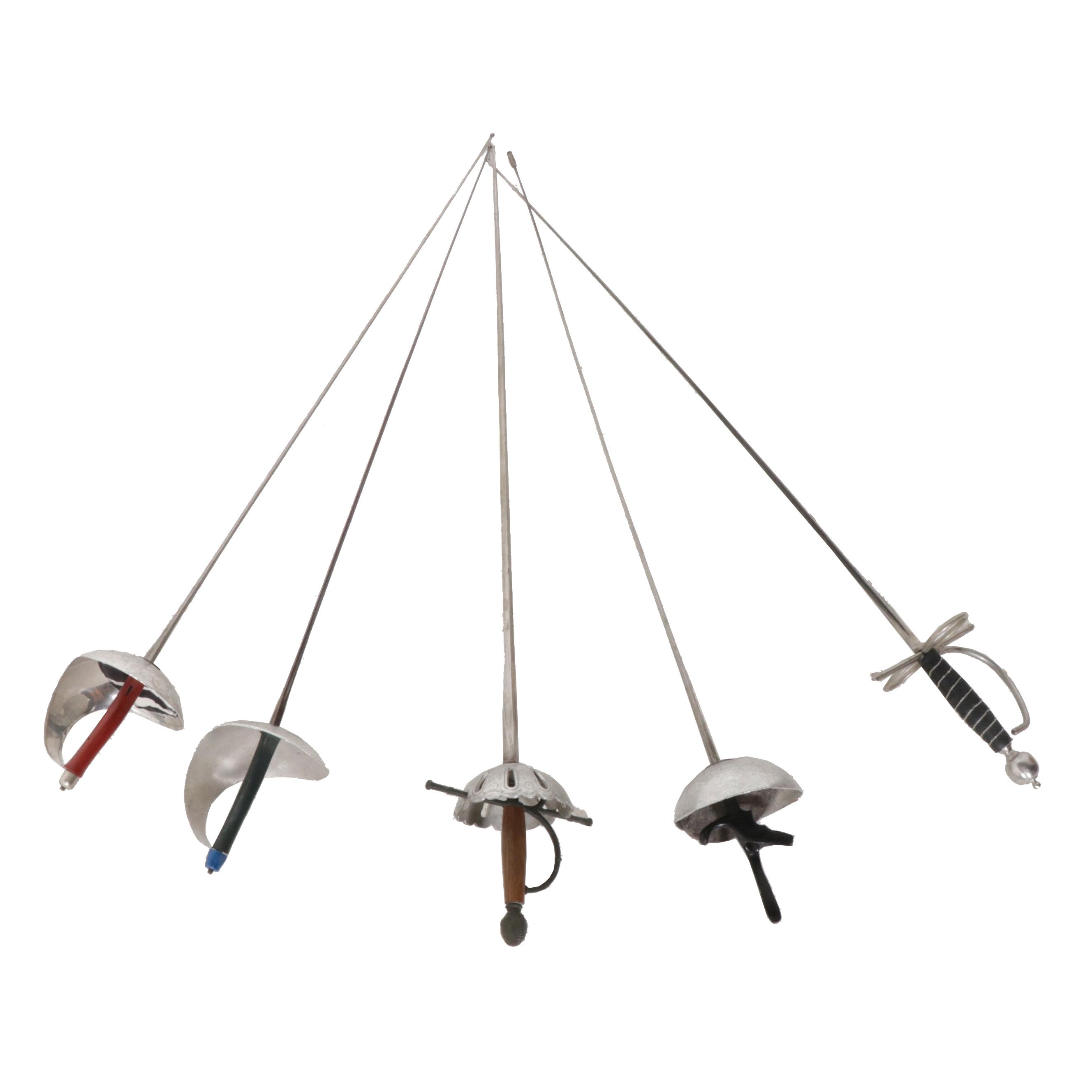 Theatrical Épées and Fencing Practice Sabres and Épée EBTH