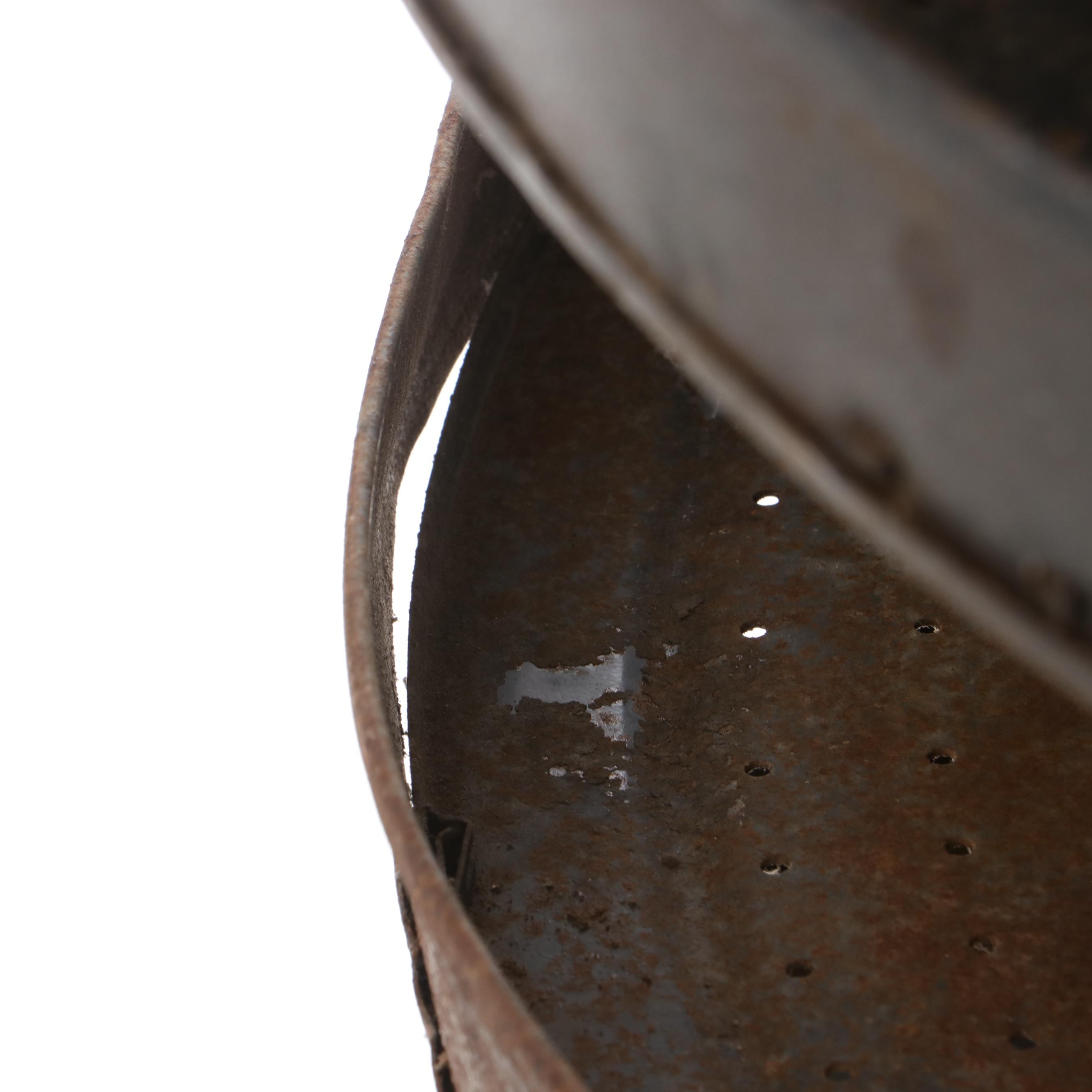 Vintage Industrial Rotating Bolt Bin EBTH