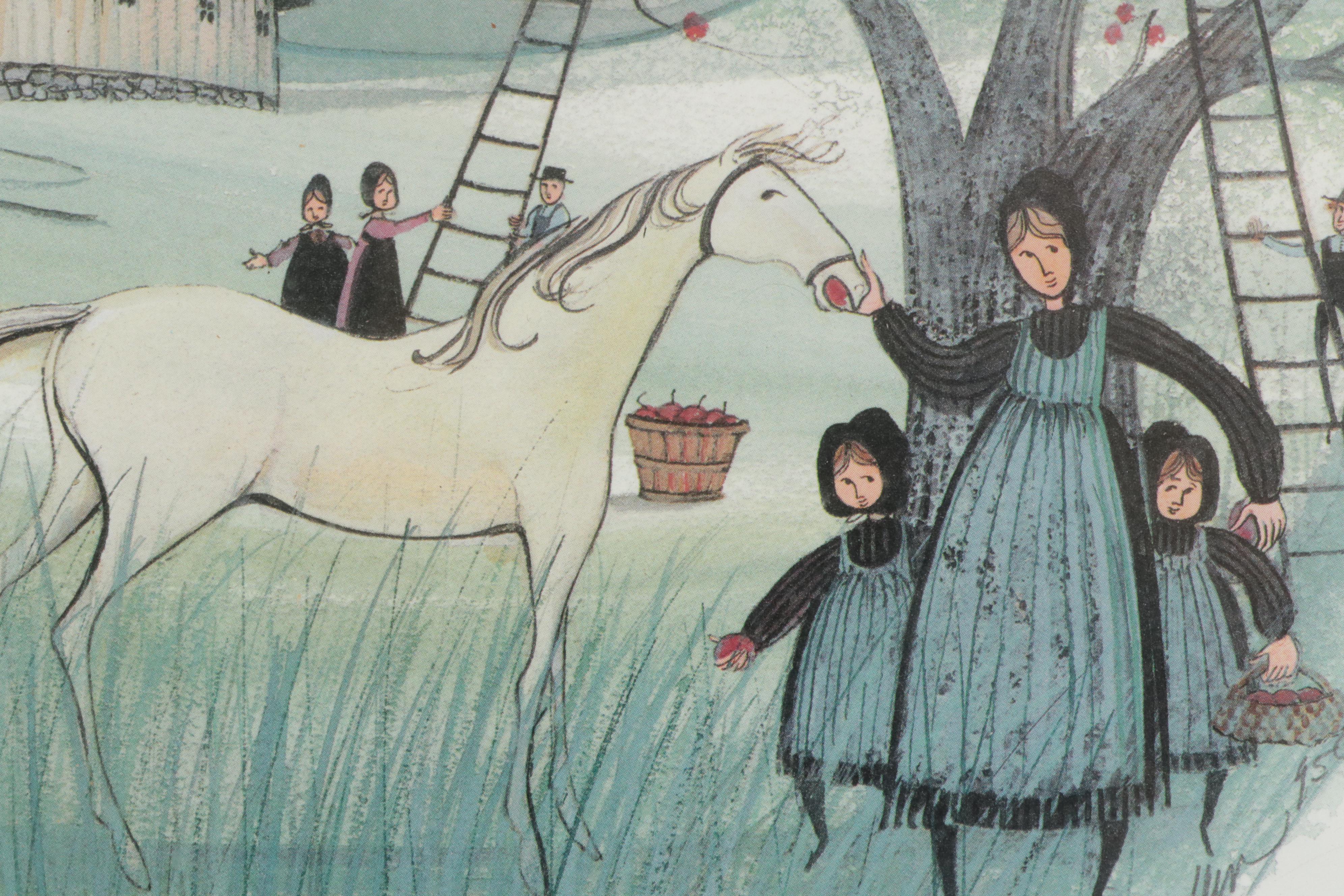 P. Buckley Moss Limited Edition Offset Lithograph Prints EBTH