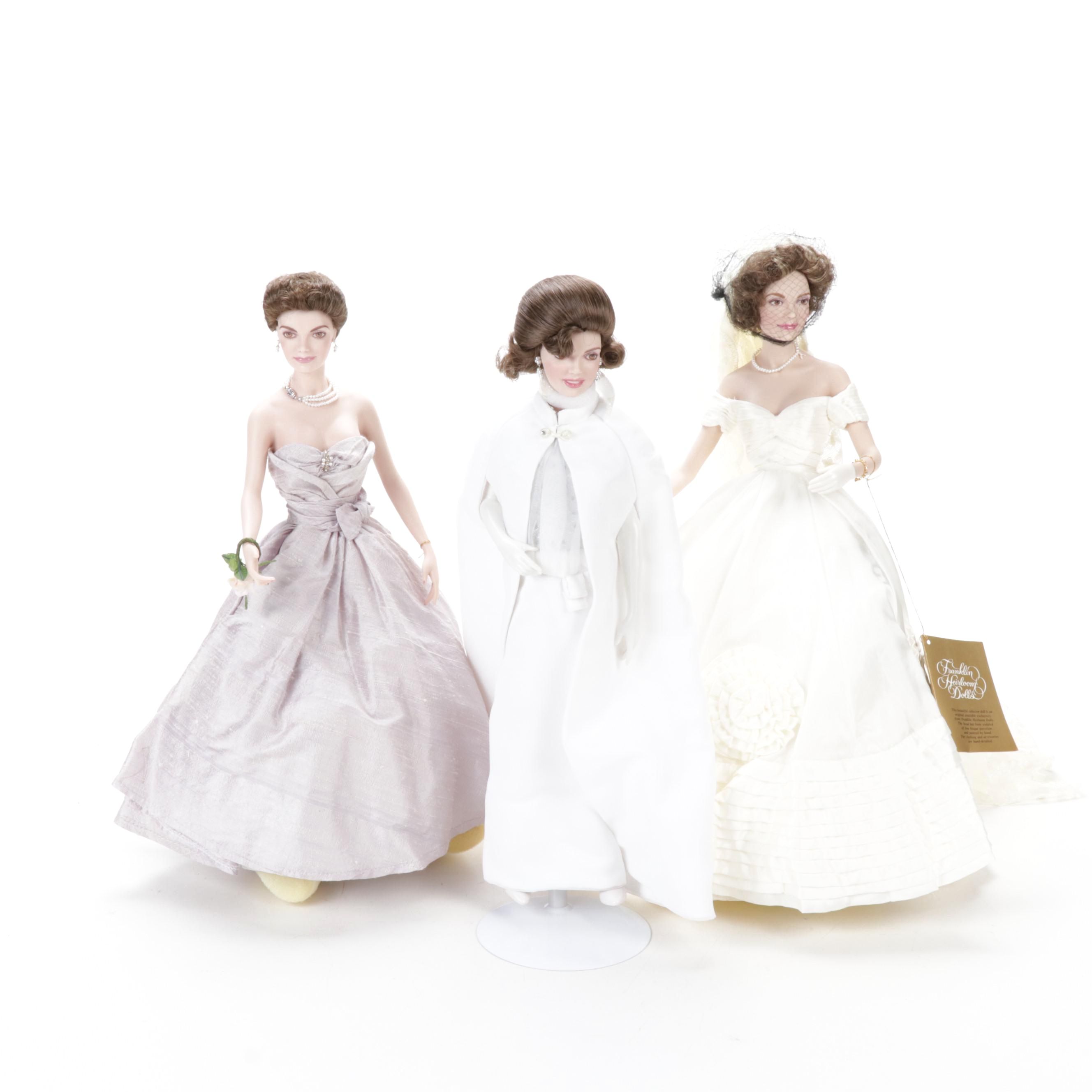 franklin mint jackie kennedy doll