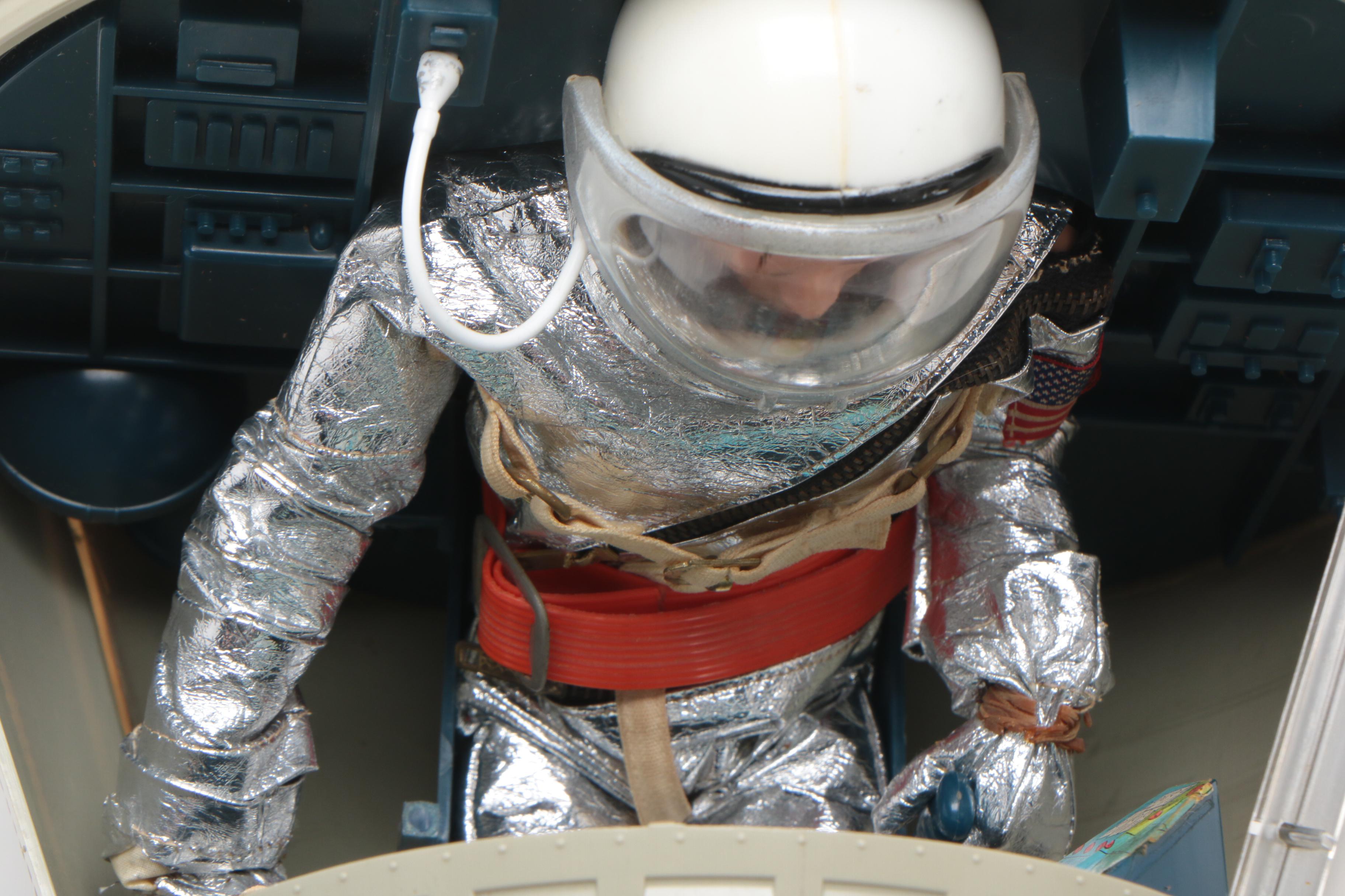 GI JOE "Official Space Capsule and Authentic Space Suit" with Box, 1966