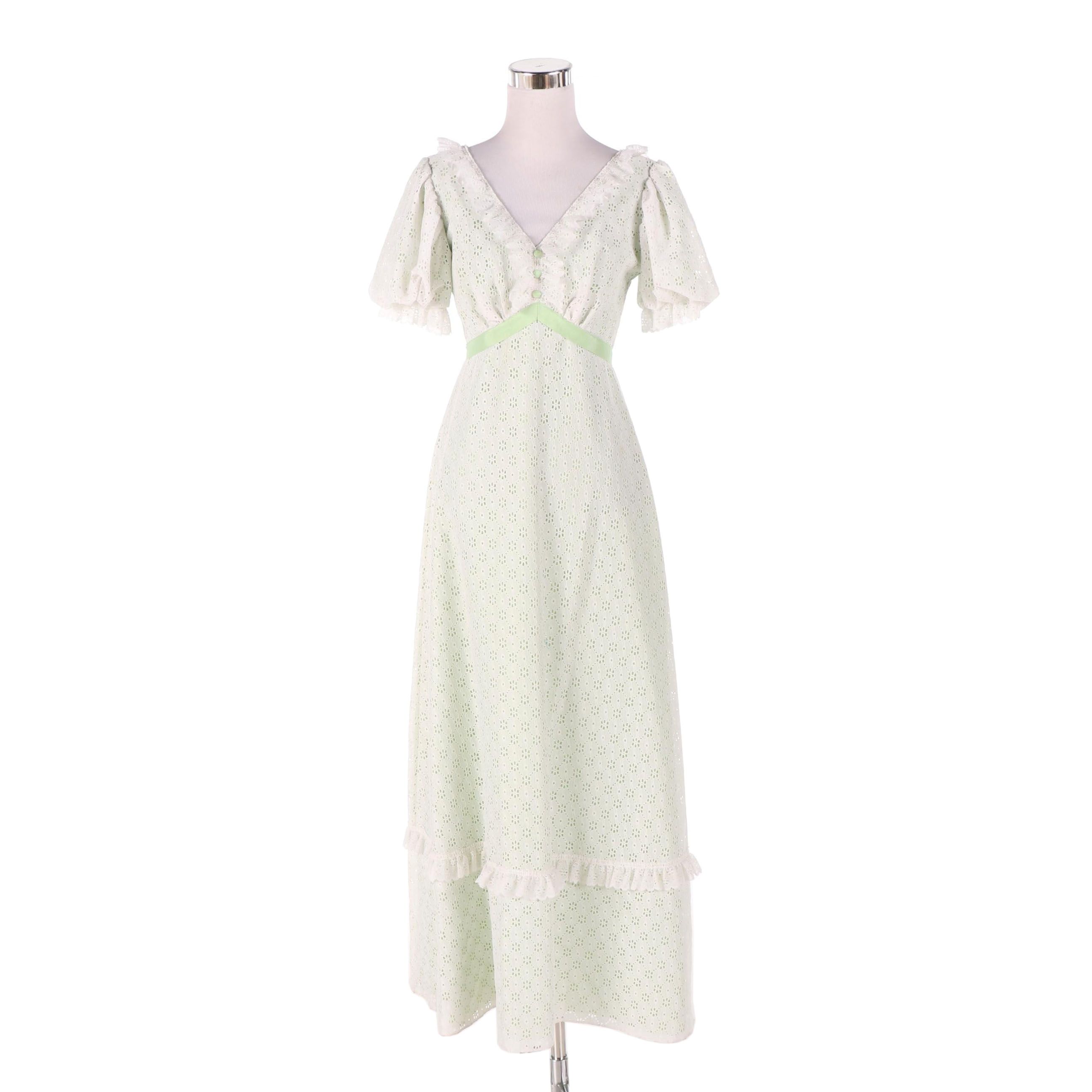 vintage empire waist dress