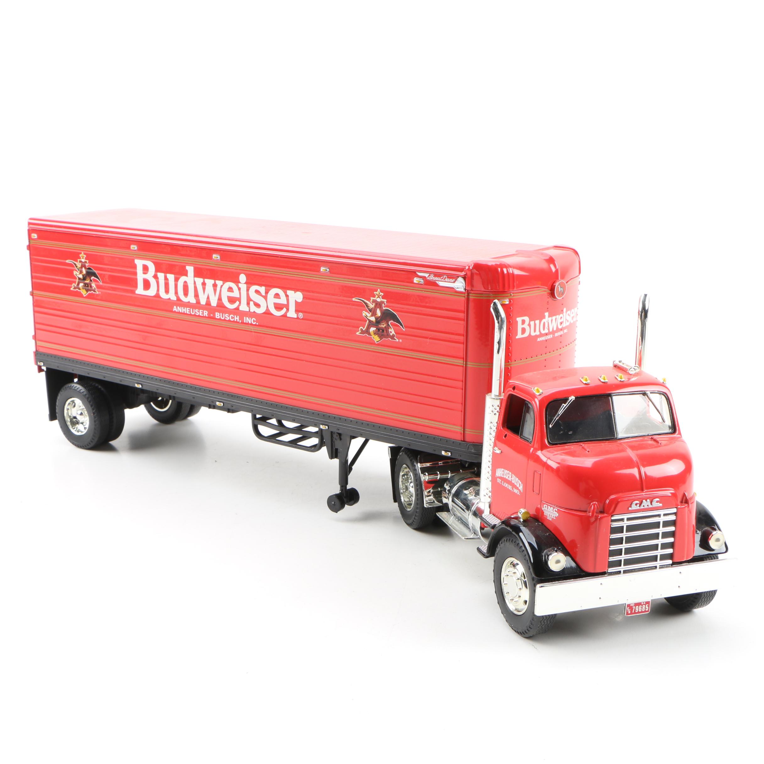 budweiser diecast truck