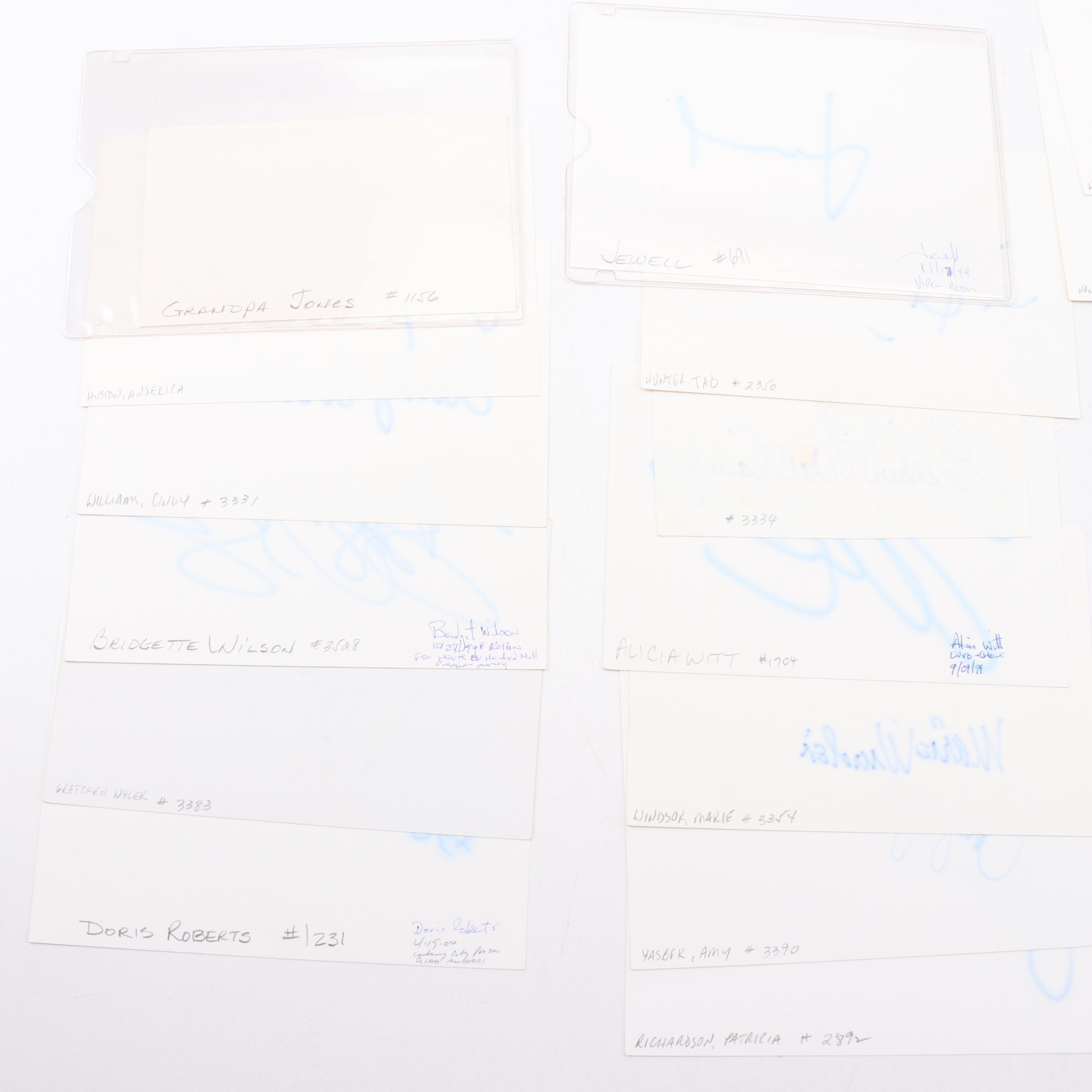 Burl Ives, Fran Drescher, Gregory Hines, Selma Hayek, and More