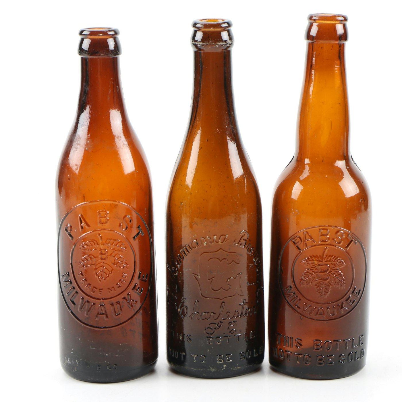 Amber Glass Beer Bottles From East Coast Breweries Antique Ebth