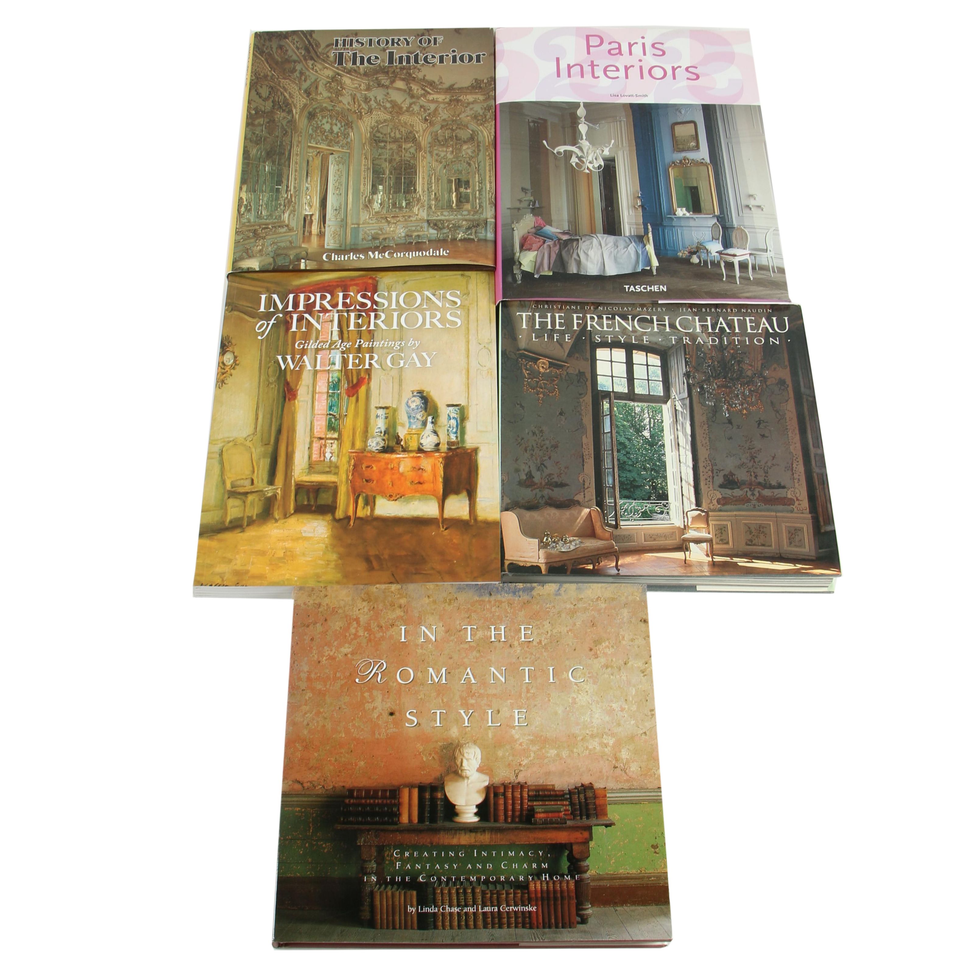 European Interior Design Books Featuring Impressions Of Interiors