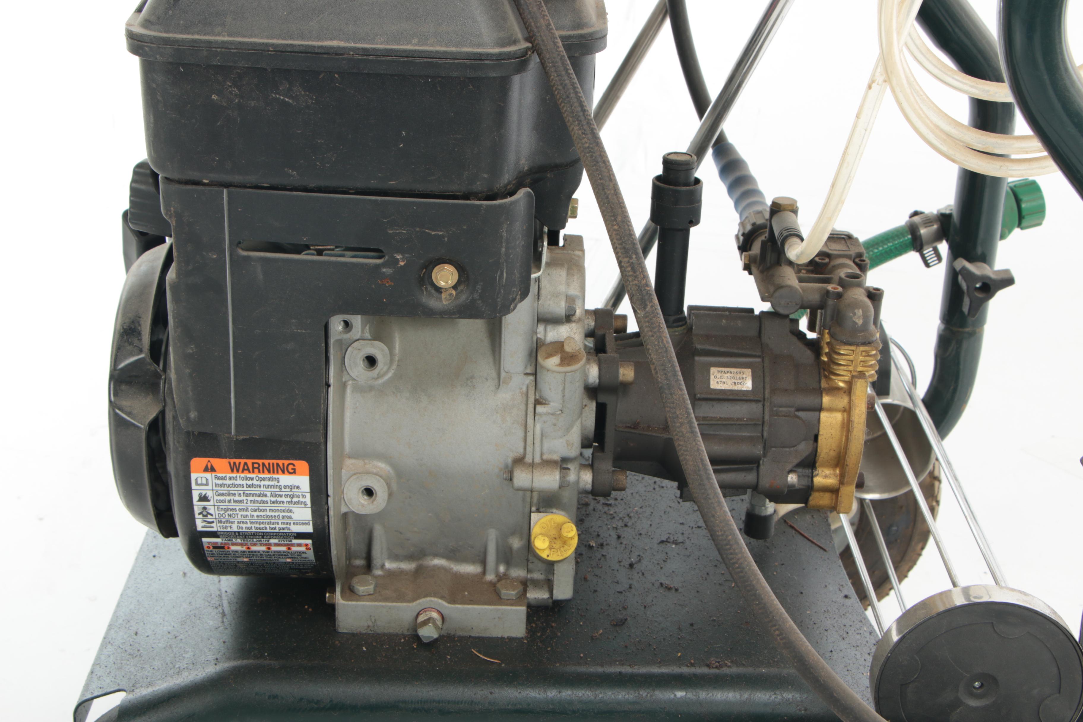 Craftsman with Briggs & Stratton Pressure Washer, 2550 PSI EBTH