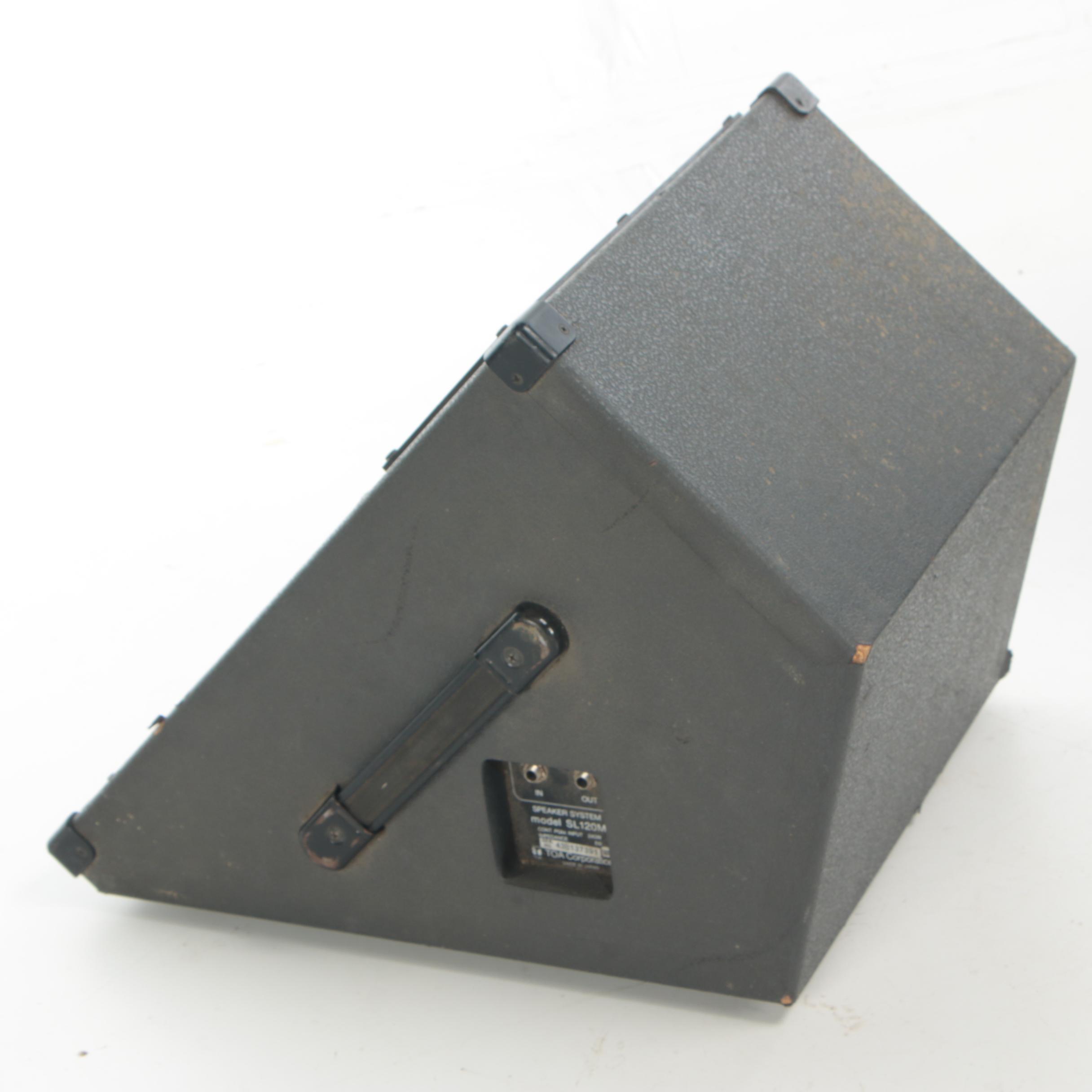 TOA Monitor Speaker SL120M and Sound Reinforcement Speaker SL15 EBTH