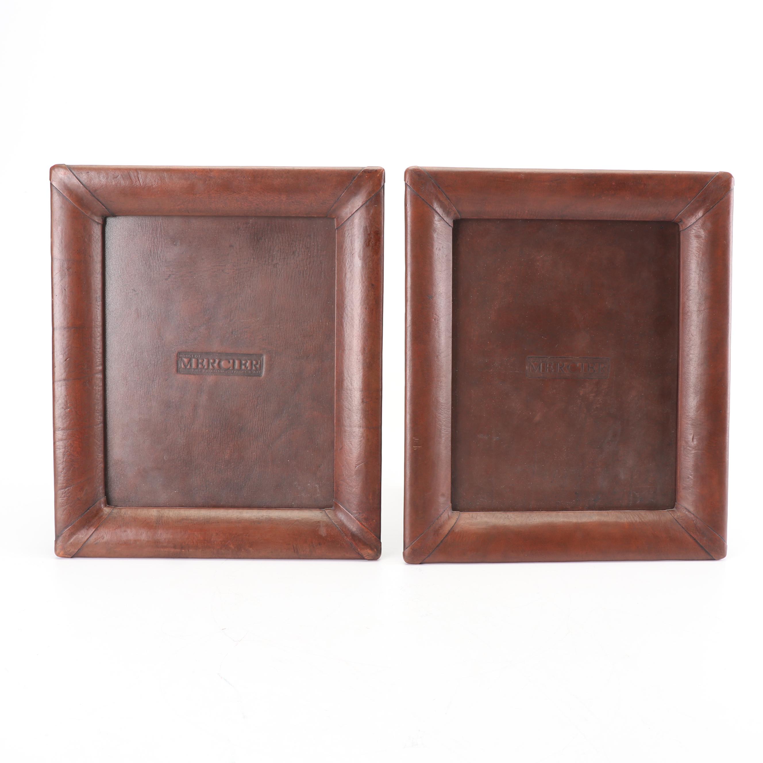 House of Mercier Leather Picture Frames EBTH