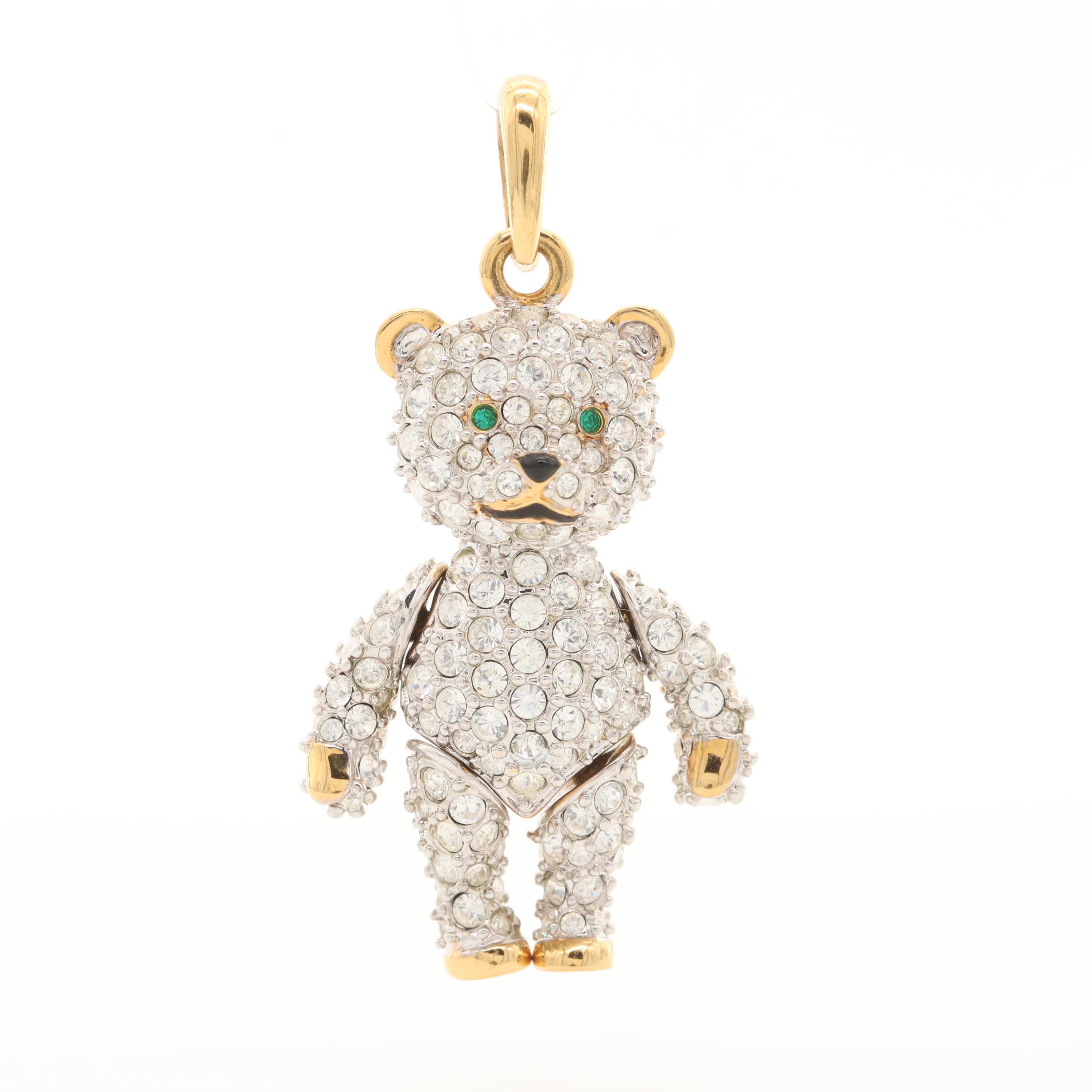 glass graduation teddy bear