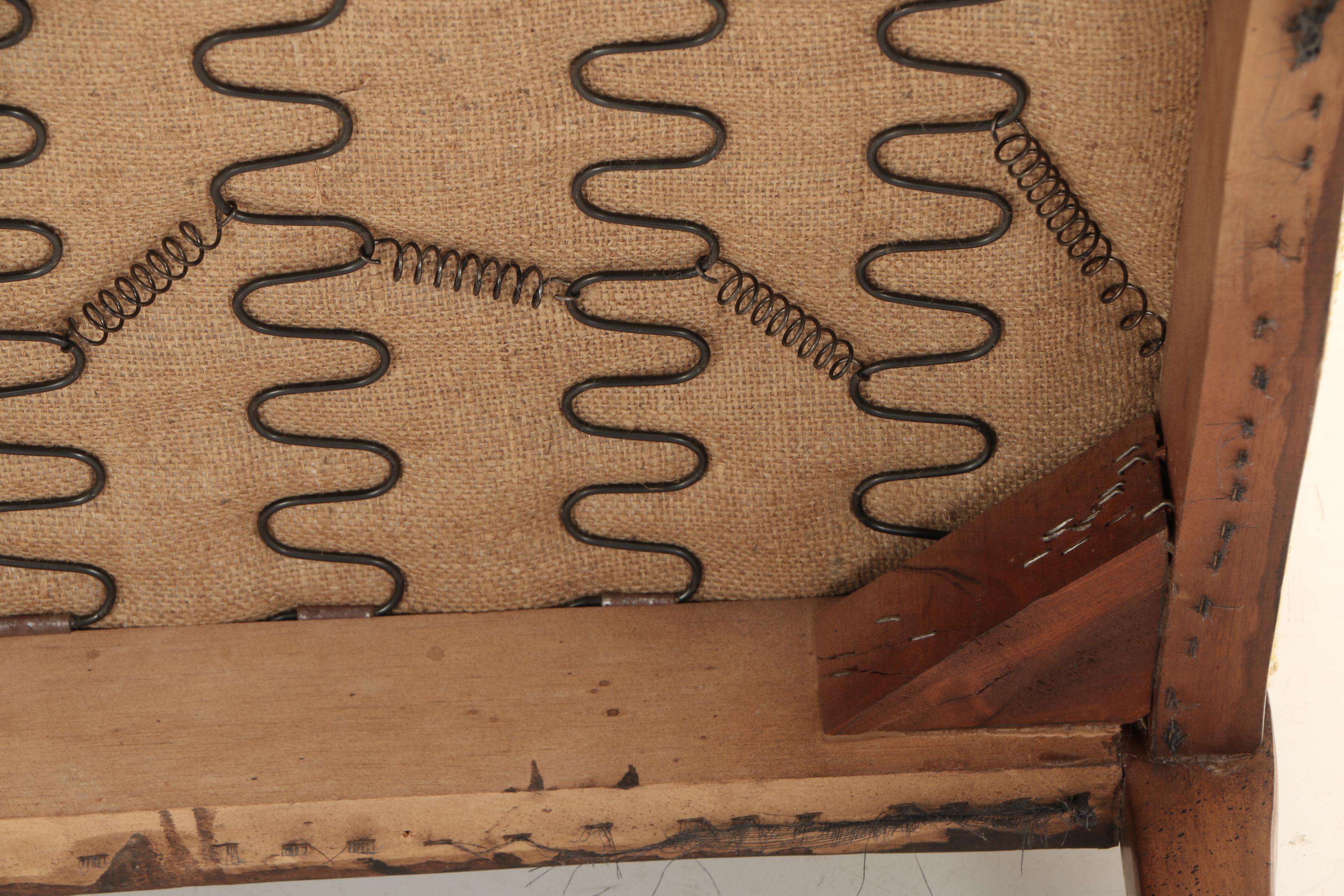 Carlton McLendon Furniture Co., Louis XV Style Walnut Loveseat, Mid