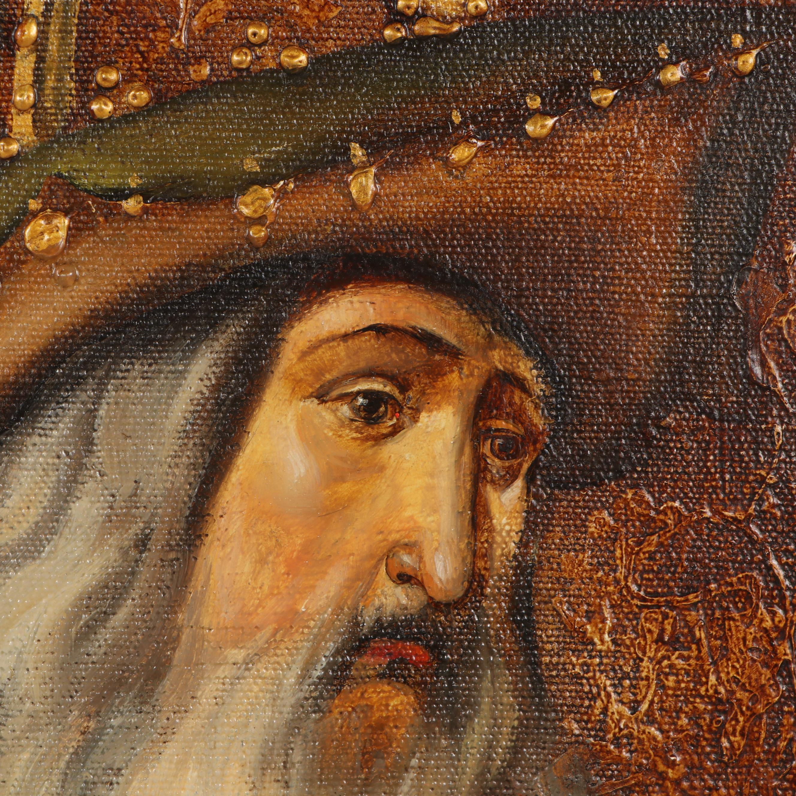 Renaissance Style Figural Oil Painting EBTH